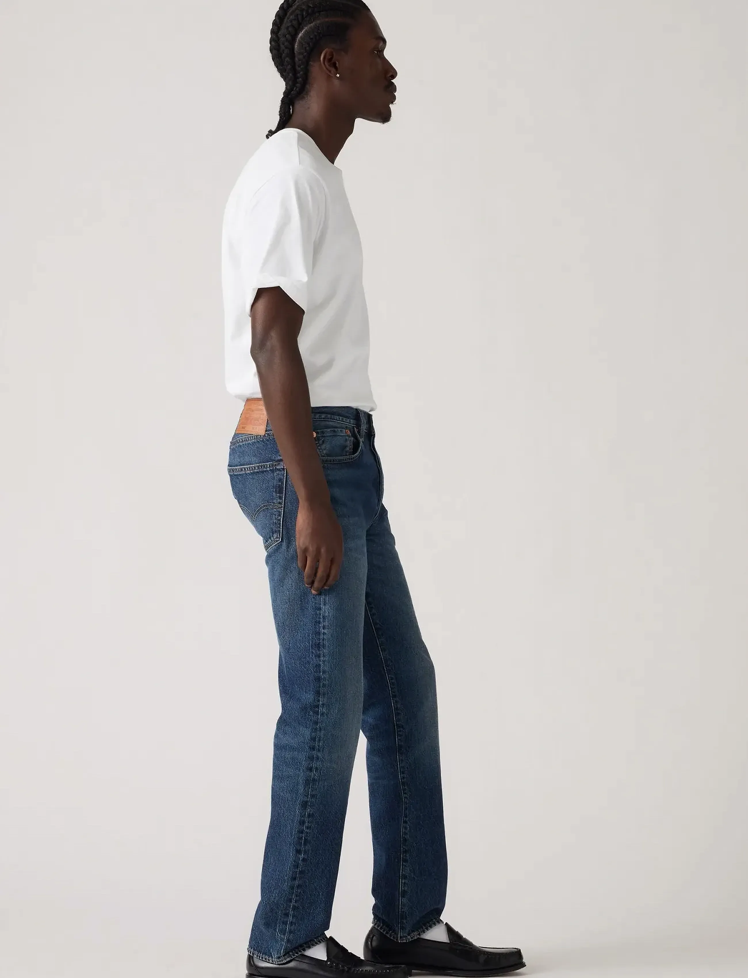 Levi's® - 501 LEVISORIGINAL CHANGE YOUR - tavalised teksad - dark indigo - worn in - 3