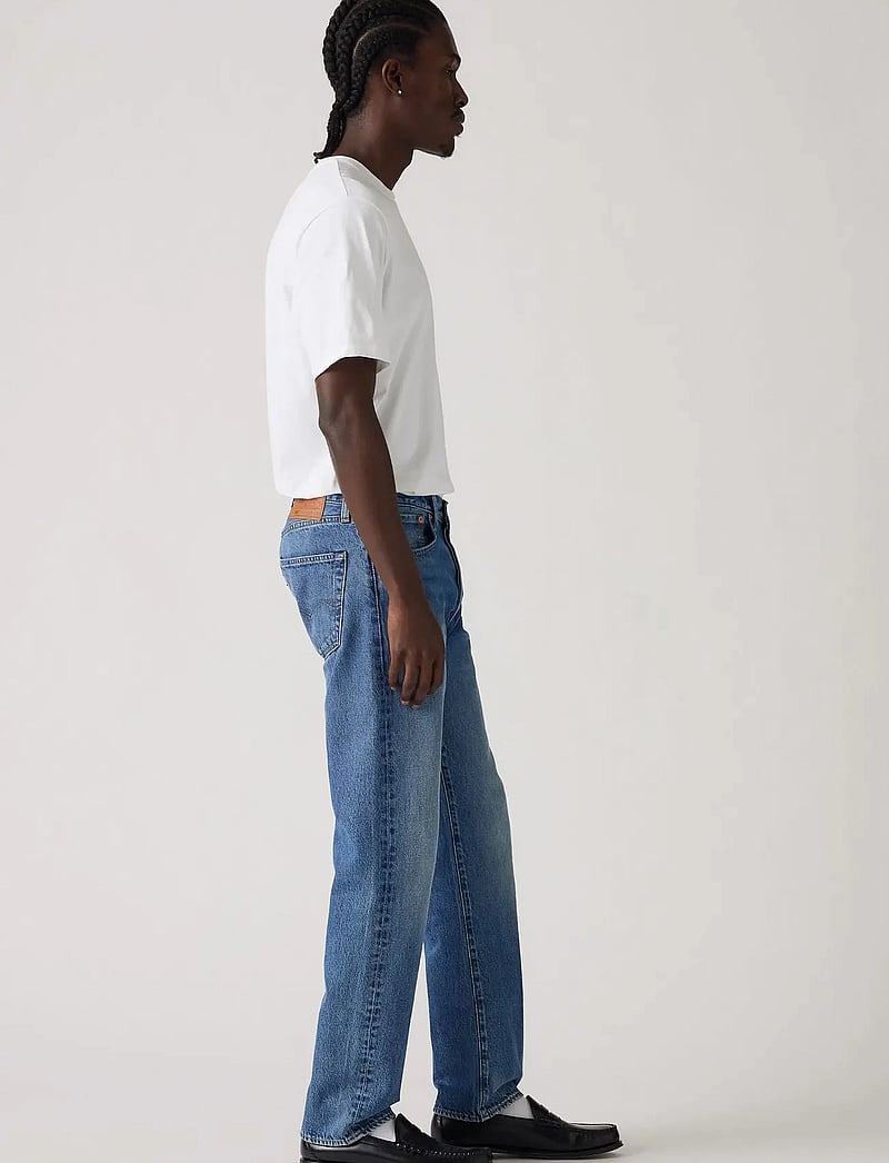 Levi's® - 501 LEVISORIGINAL YOURE A STAR - tavalised teksad - med indigo - worn in - 3