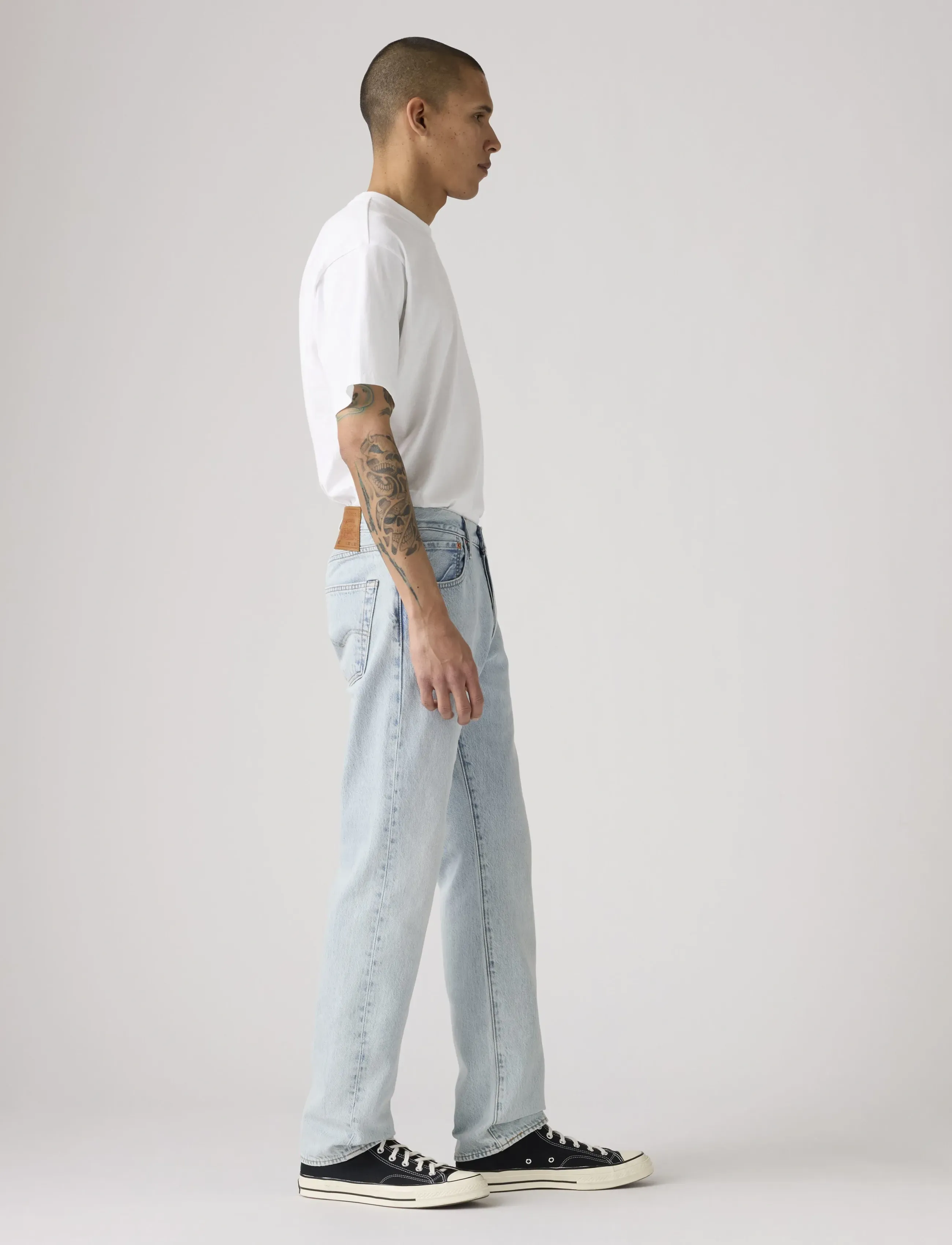 Levi's® - 501 LEVISORIGINAL BRIGHTSIDE - regular jeans - light indigo - worn in - 3