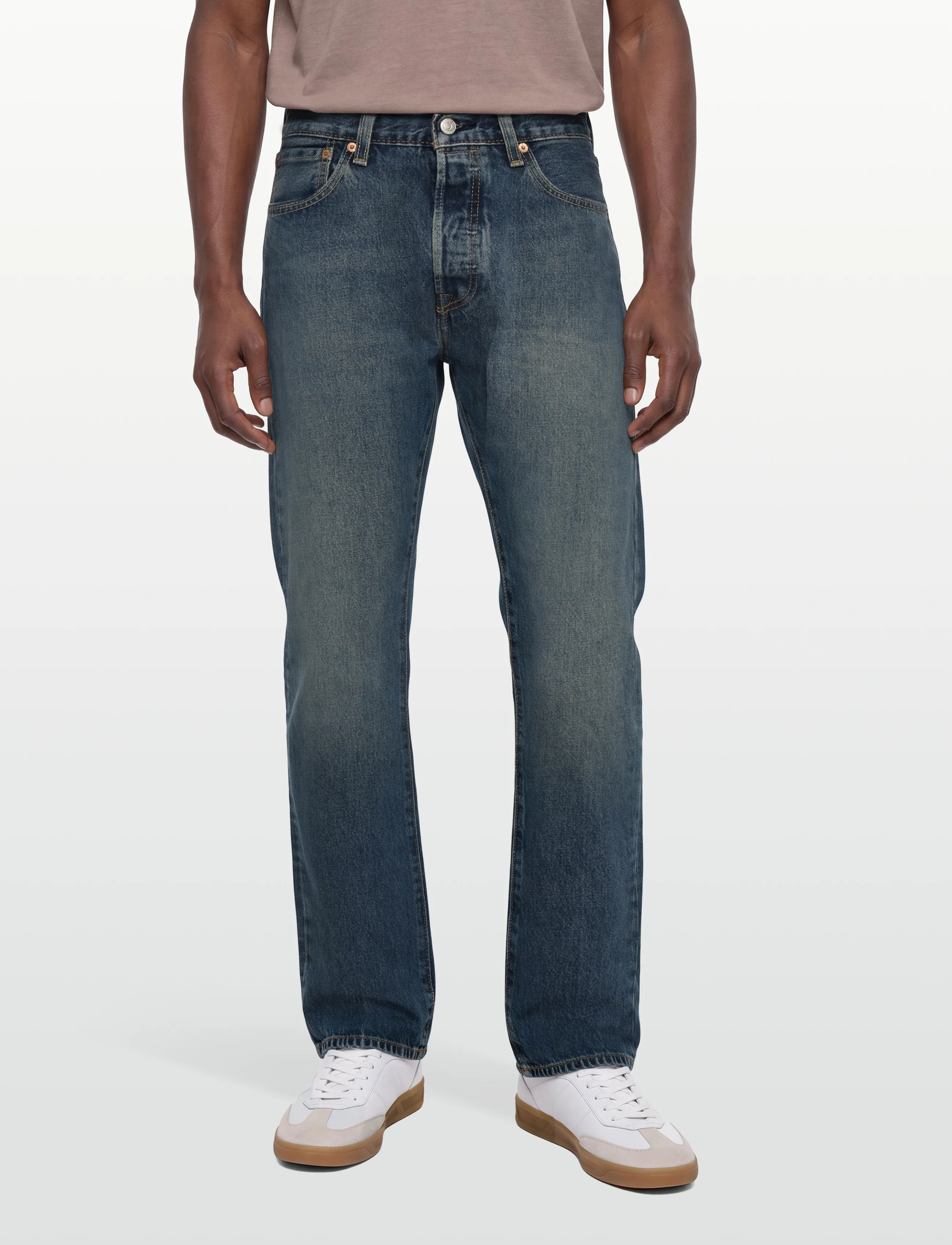 Levi's® - 501 LEVISORIGINAL A SOFT SPOT - normale jeans - dark indigo - worn in - 3
