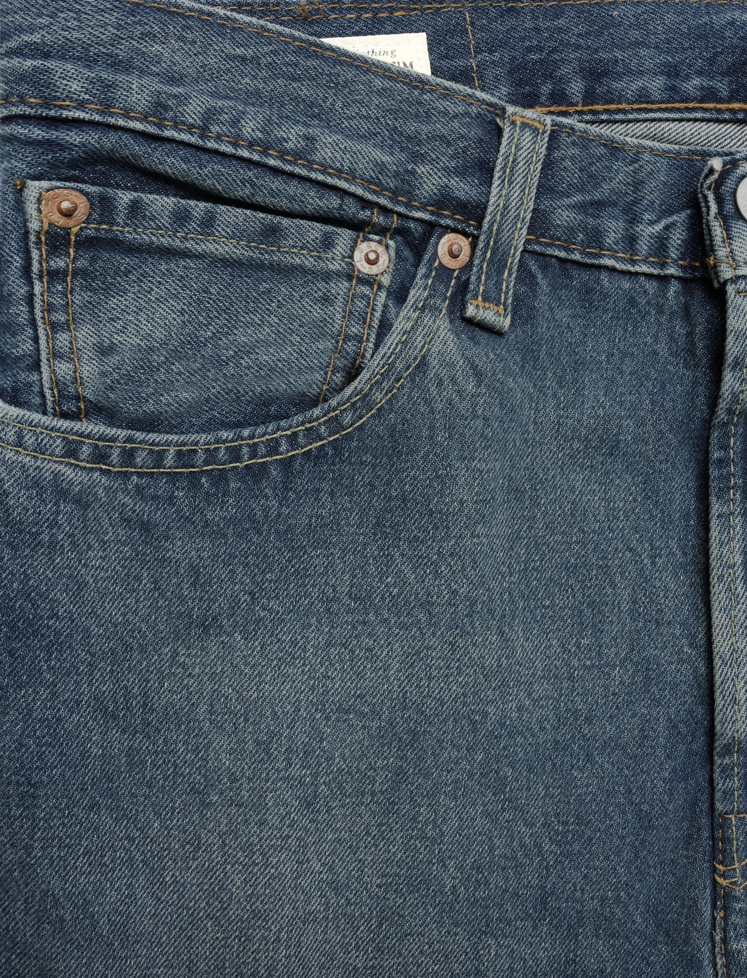 Levi's® - 501 LEVISORIGINAL A SOFT SPOT - regular jeans - dark indigo - worn in - 2