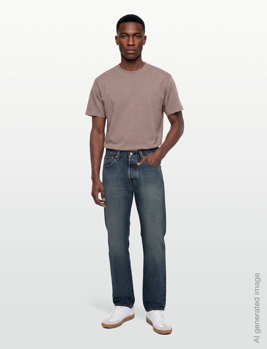 Levi's® - 501 LEVISORIGINAL A SOFT SPOT - regular jeans - darkk indigo - worn in - 0