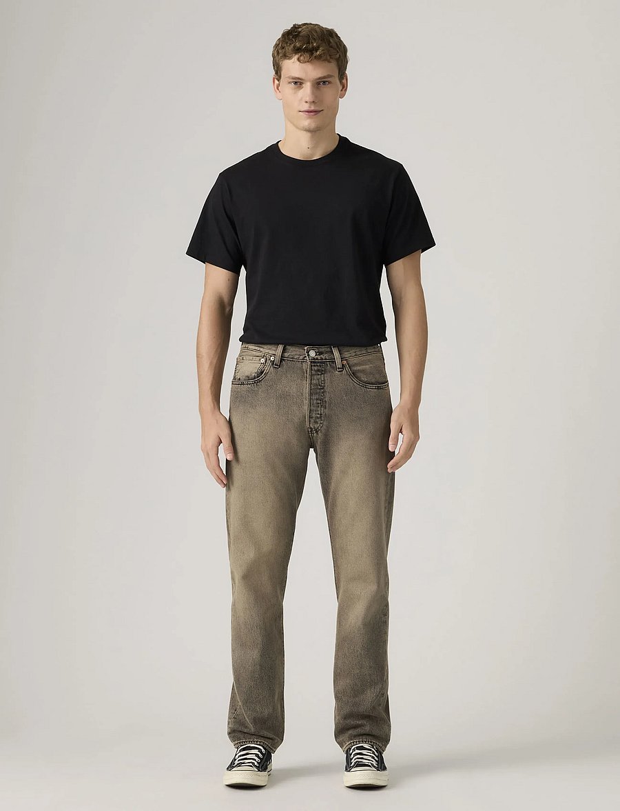 Levi's® - 501 LEVISORIGINAL ANCIENT SPAC - regular jeans - tans - 0