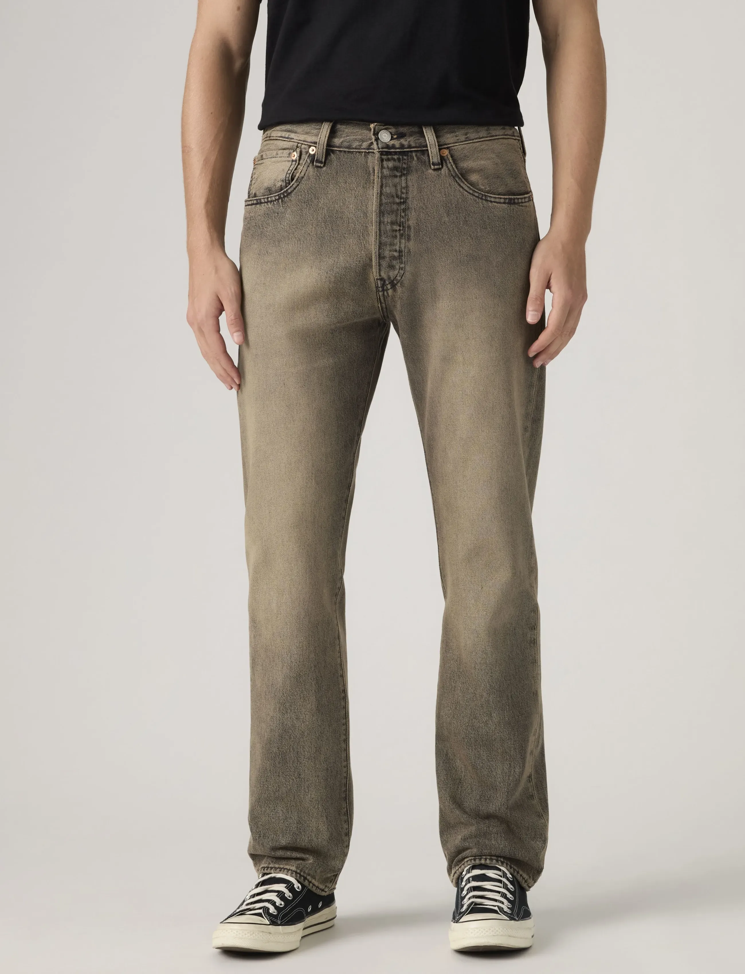 Levi's® - 501 LEVISORIGINAL ANCIENT SPAC - spodnie & dżinsy - tans - 5