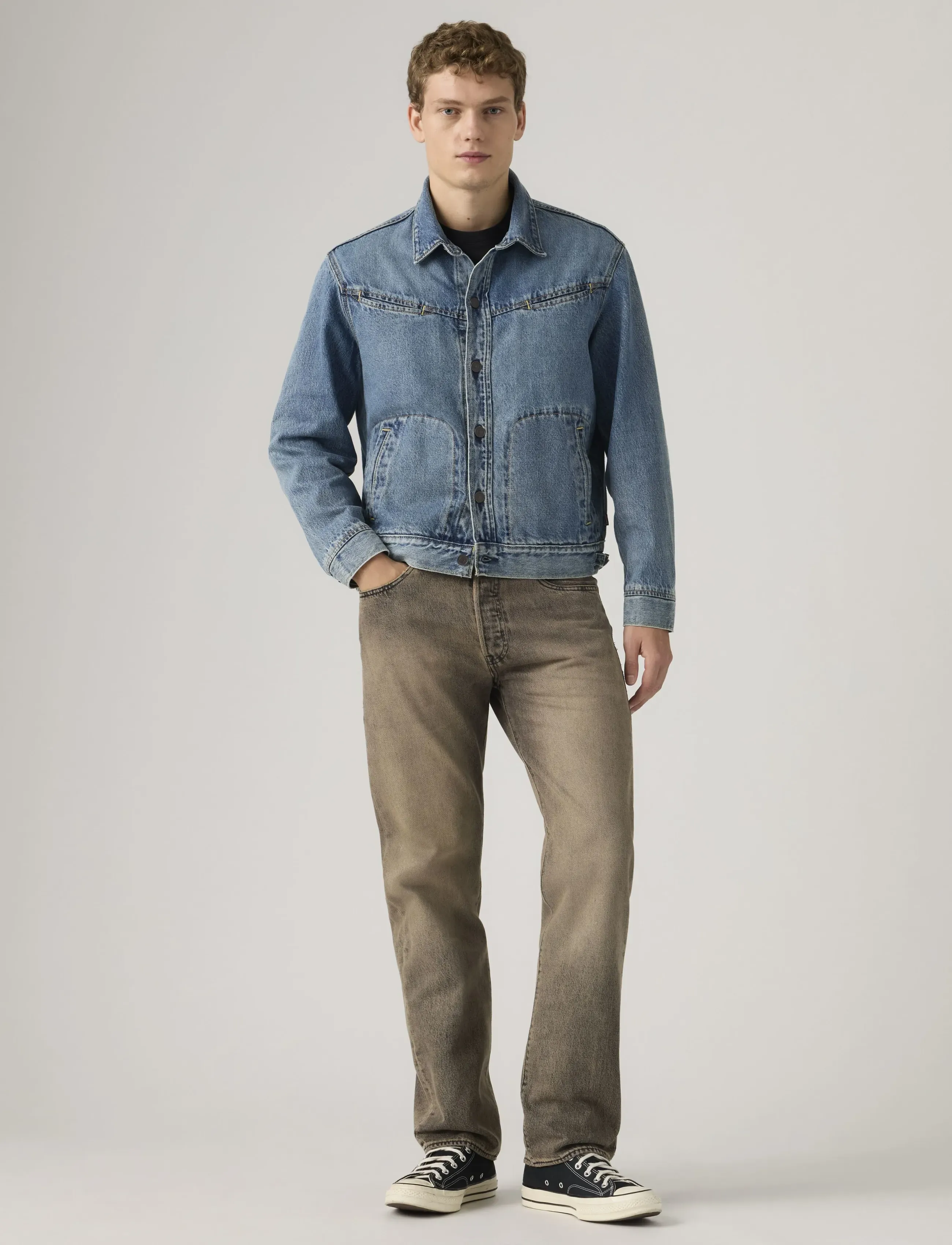 LEVIS ® 501 Levisoriginal Ancient Spac straight leg jeans herr – bild 5