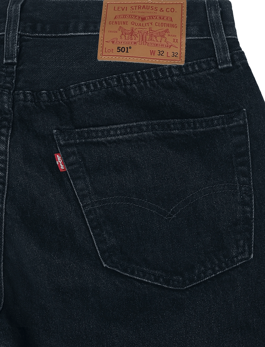 Levi's® - 501 LEVISORIGINAL TAINTED DAY - regular jeans - blacks - 4