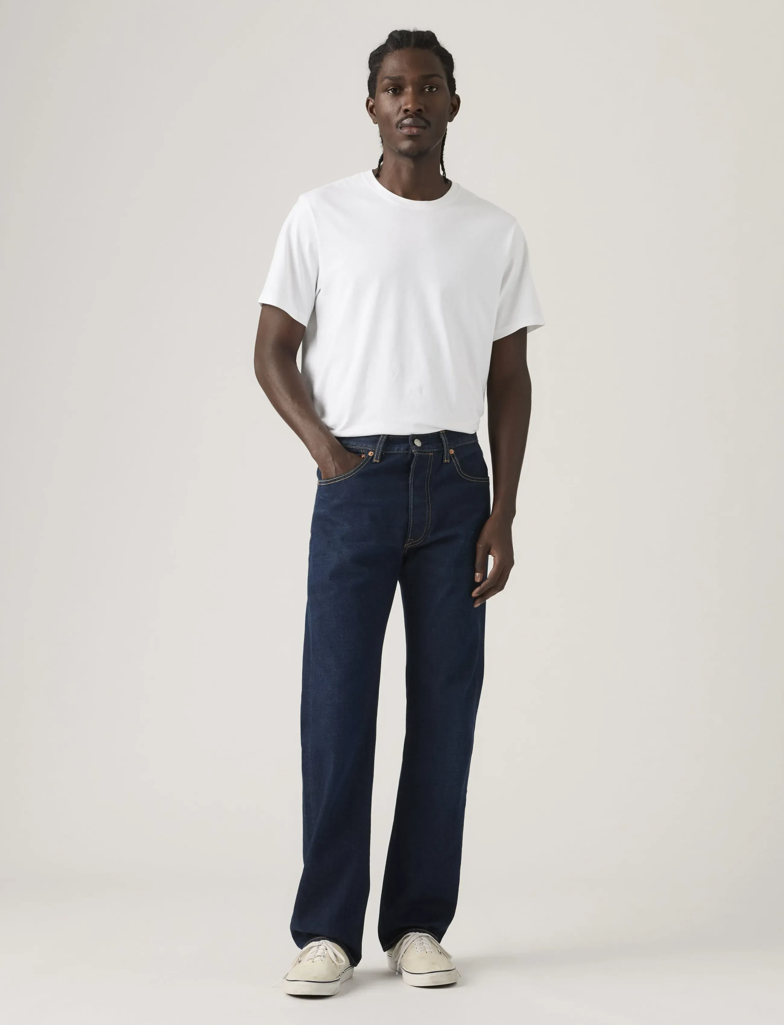 Levi's 501 Levisoriginal Come Back Ho, Mænd, Original Fit Jeans, Navy, Str: 32 x 32
