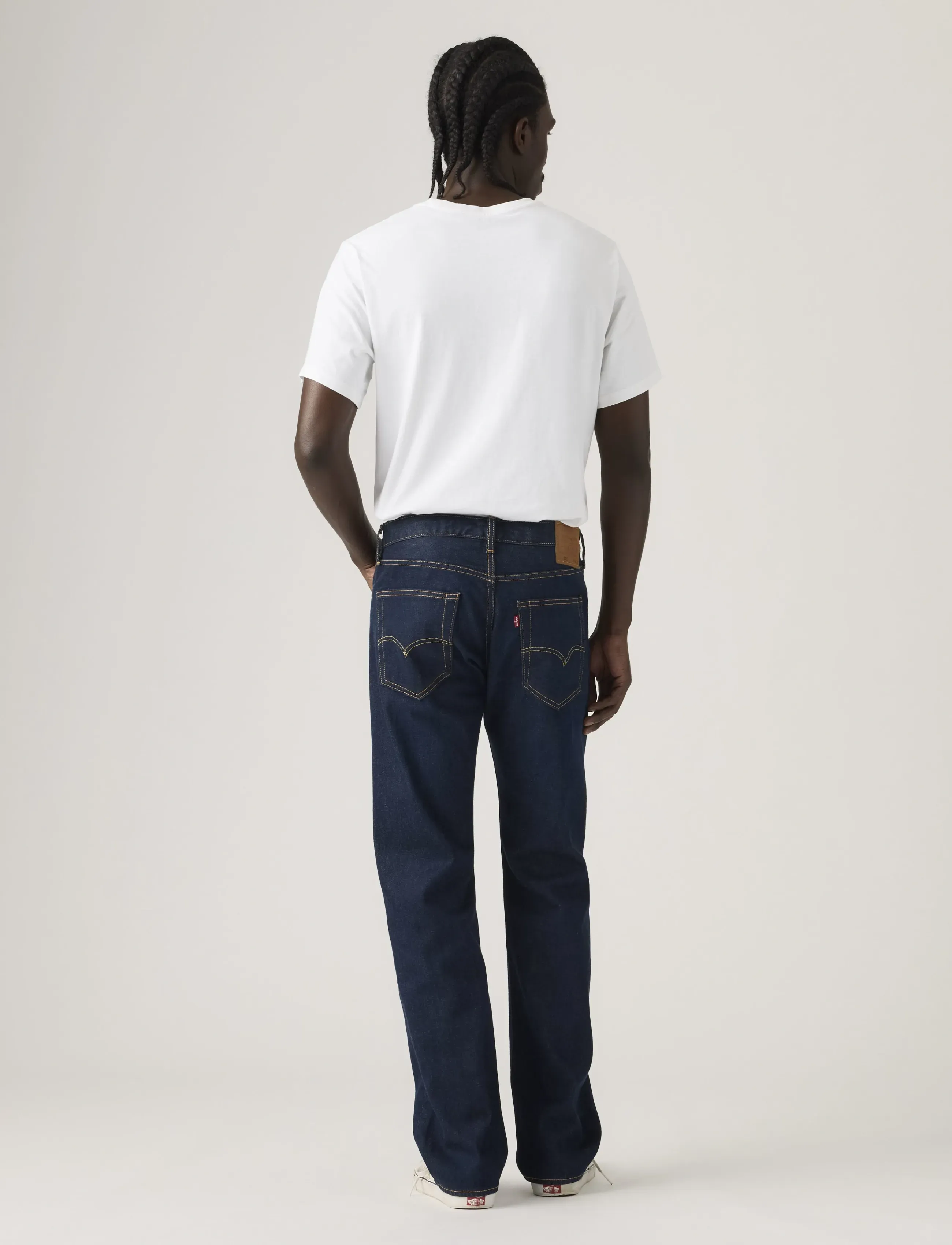 Levi's® - 501 LEVISORIGINAL COME BACK HO - dark indigo - worn in - 4