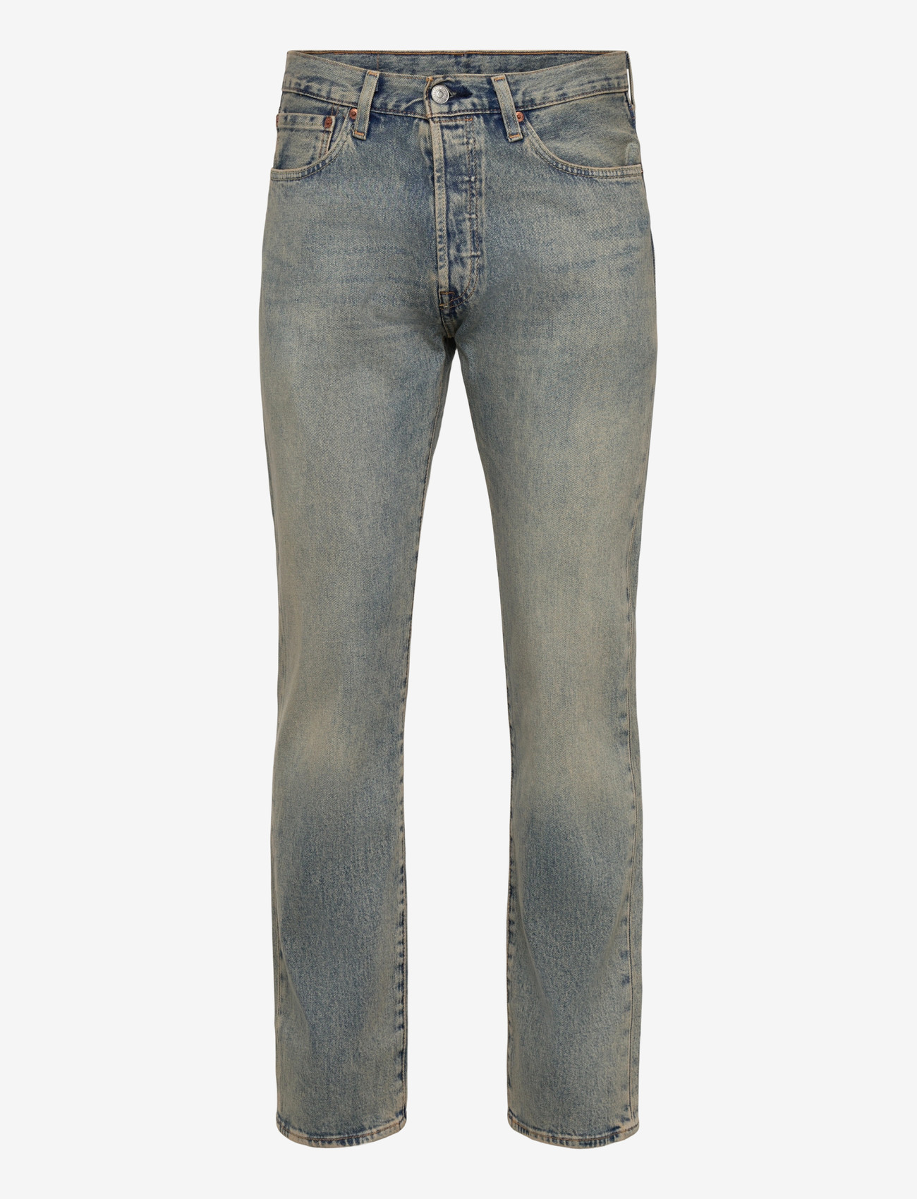 Levi's® - 501 LEVISORIGINAL ALONG THE CO - regular jeans - med indigo - worn in - 1