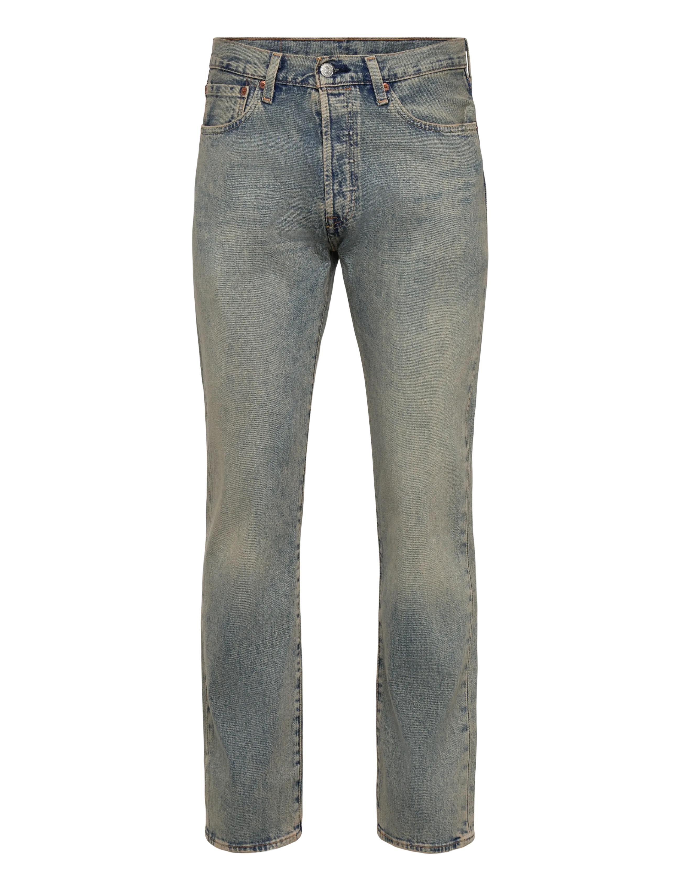 Levi's® 501 LEVISORIGINAL ALONG THE CO - Jeans - MED INDIGO - WORN IN / blue