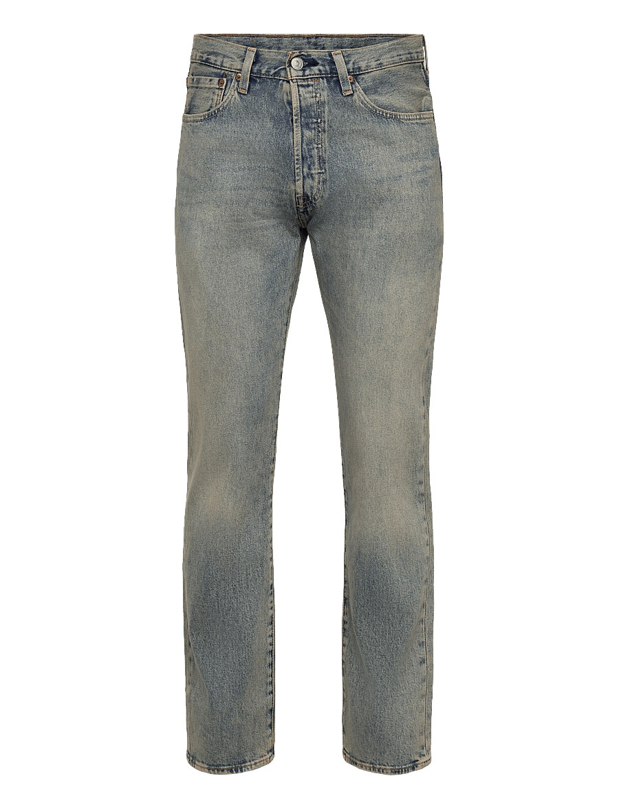 Levi's® - 501 LEVISORIGINAL ALONG THE CO - regular jeans - med indigo - worn in - 1