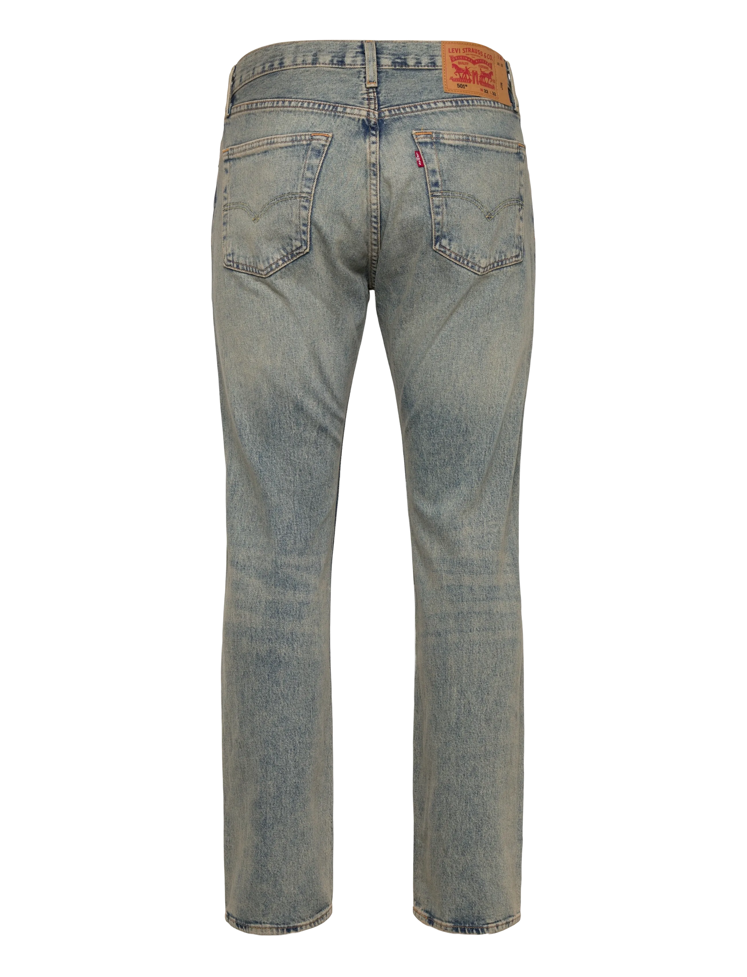 Levi's® - 501 LEVISORIGINAL ALONG THE CO - regular jeans - med indigo - worn in - 2