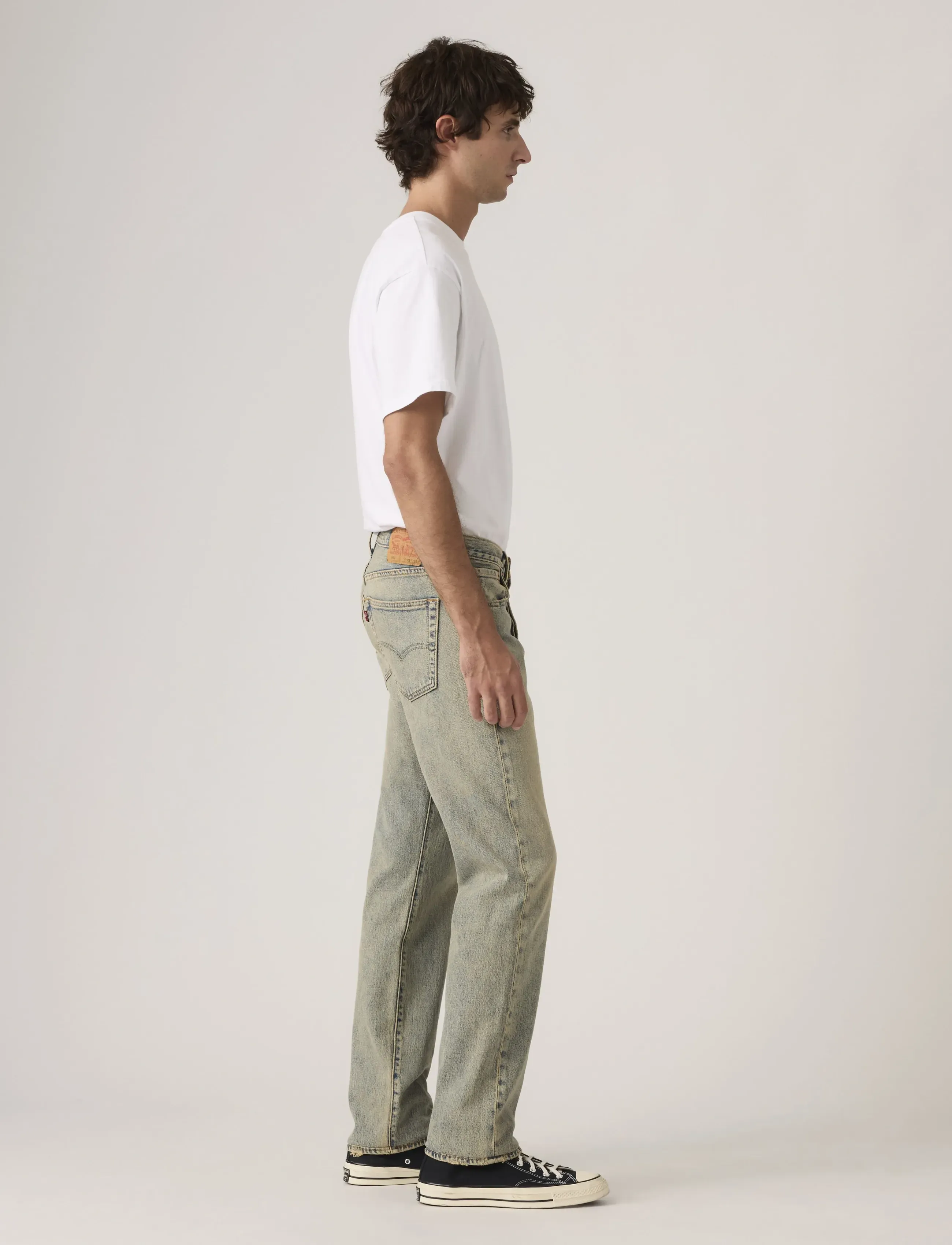 Levi's® - 501 LEVISORIGINAL ALONG THE CO - regular jeans - med indigo - worn in - 3