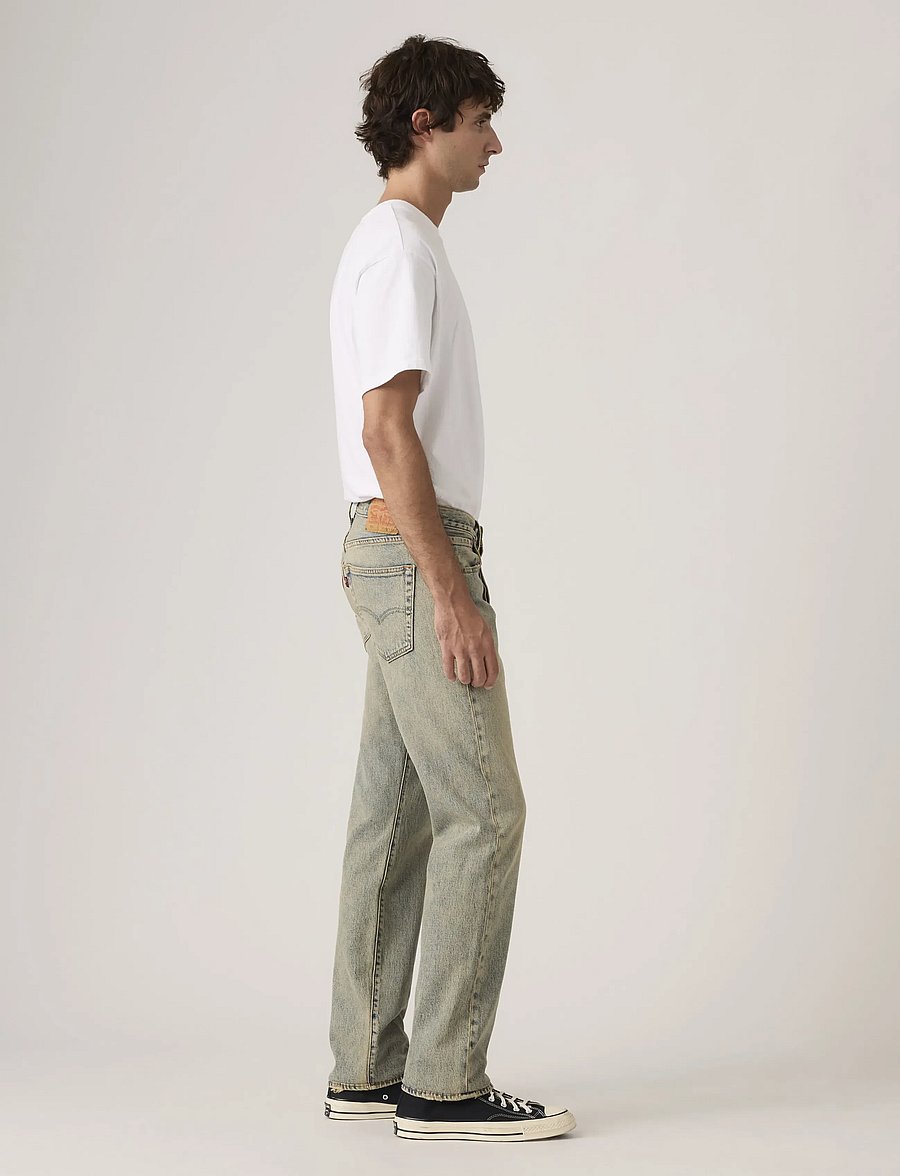 Levi's® - 501 LEVISORIGINAL ALONG THE CO - regular jeans - med indigo - worn in - 3