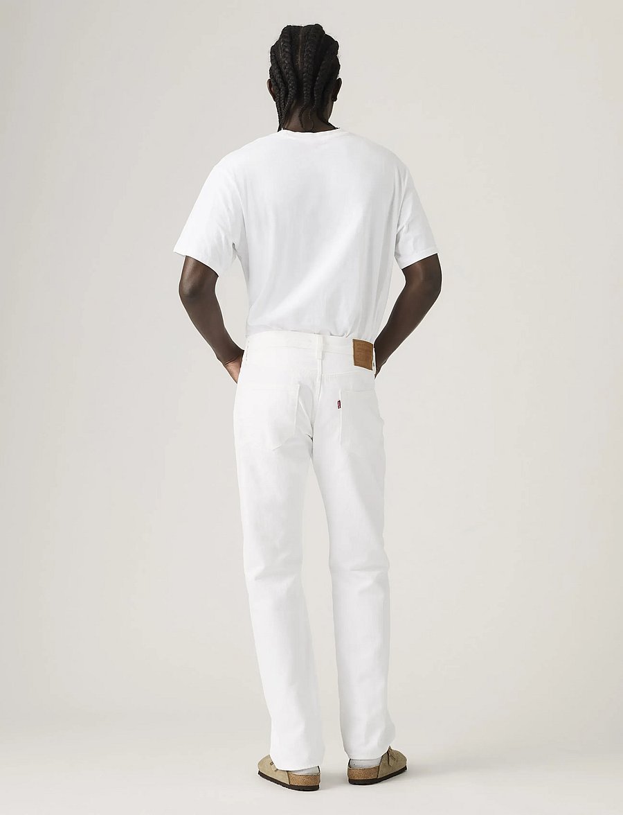 Levi's® - 501 LEVISORIGINAL CHILL WHITE - regular jeans - whites - 4