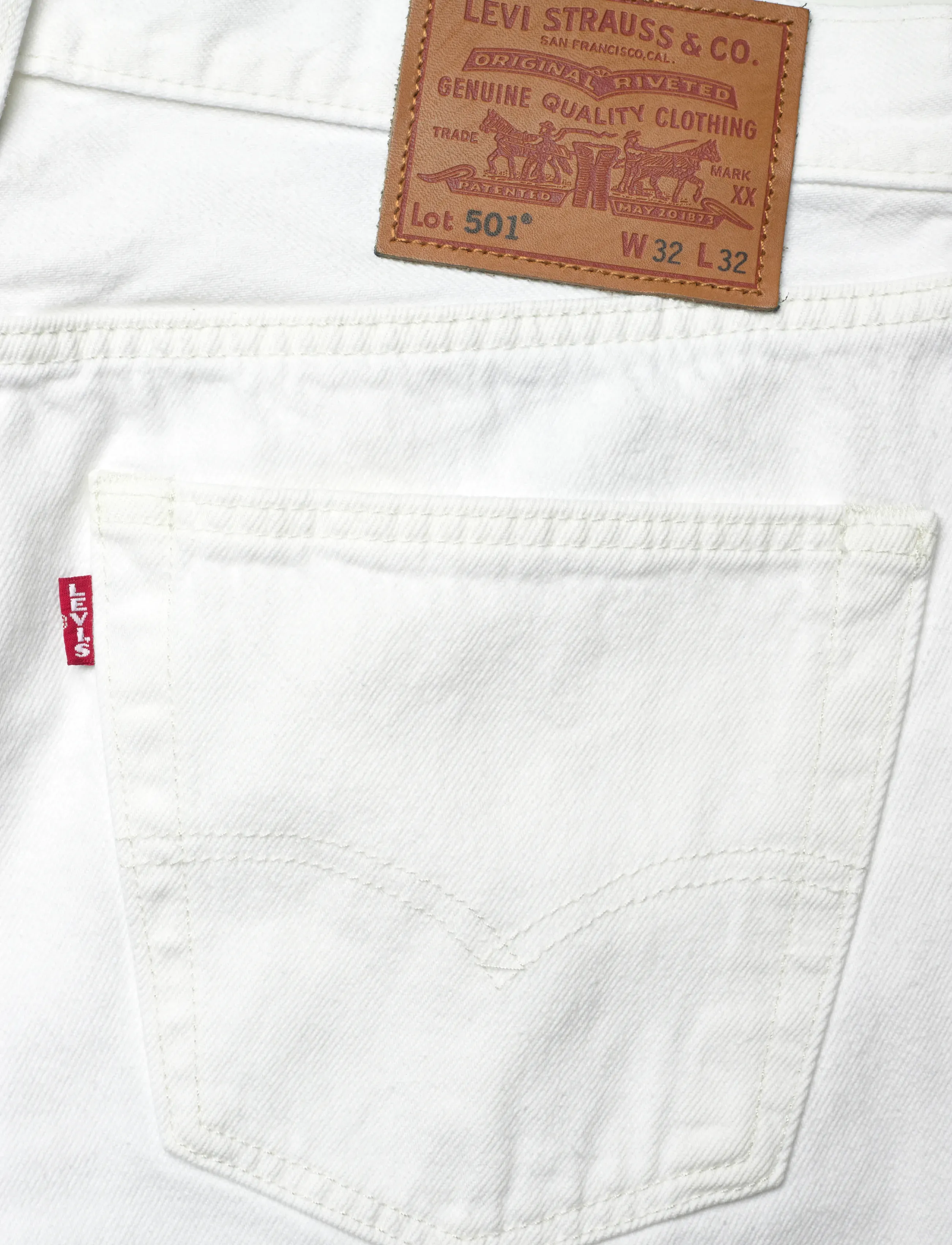 Levi's® 501 Levisoriginal Chill White (LSM0050138530) - Regular