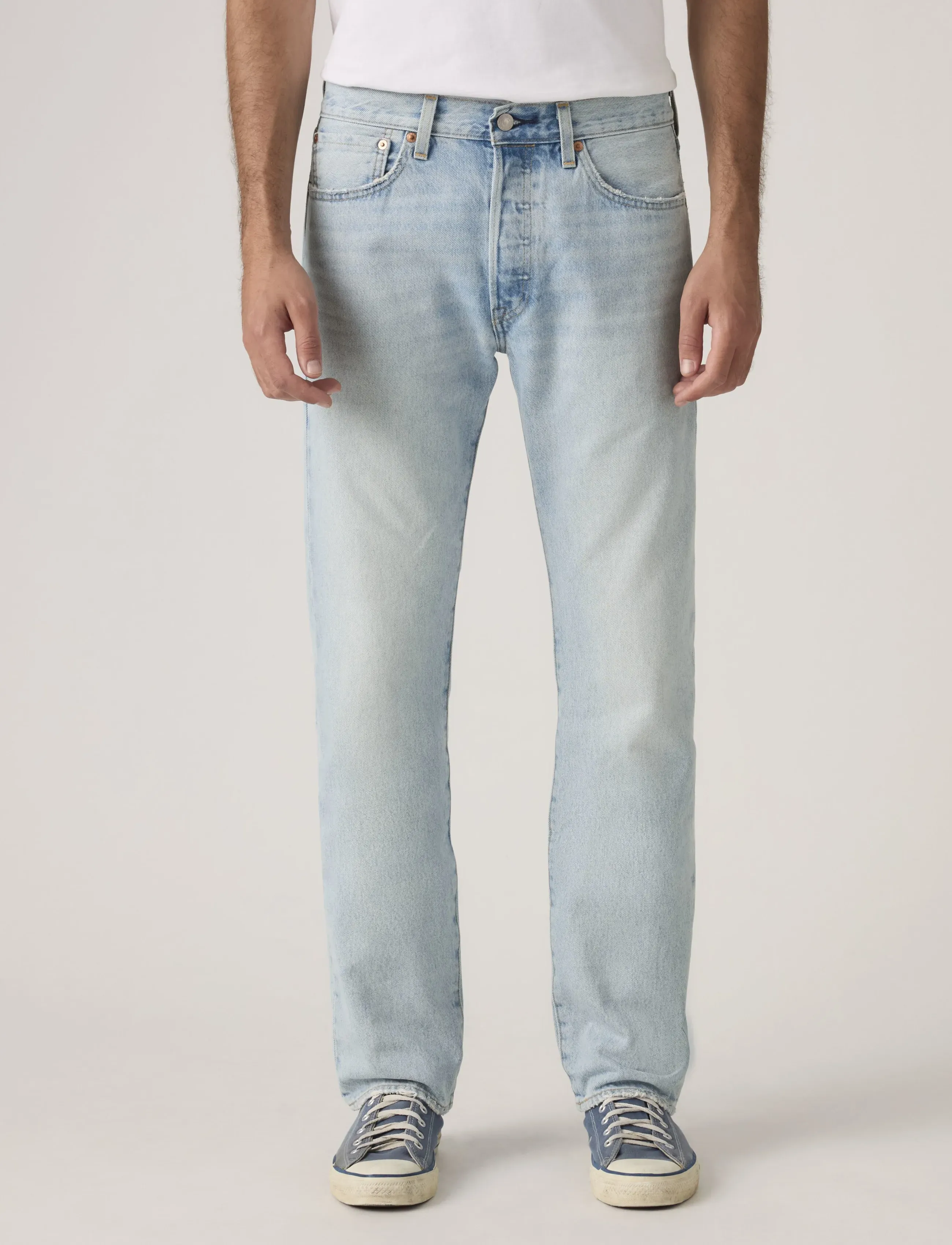 Levi's® - 501 LEVISORIGINAL TEXAS RIDES - püksid & teksad - light indigo - worn in - 5