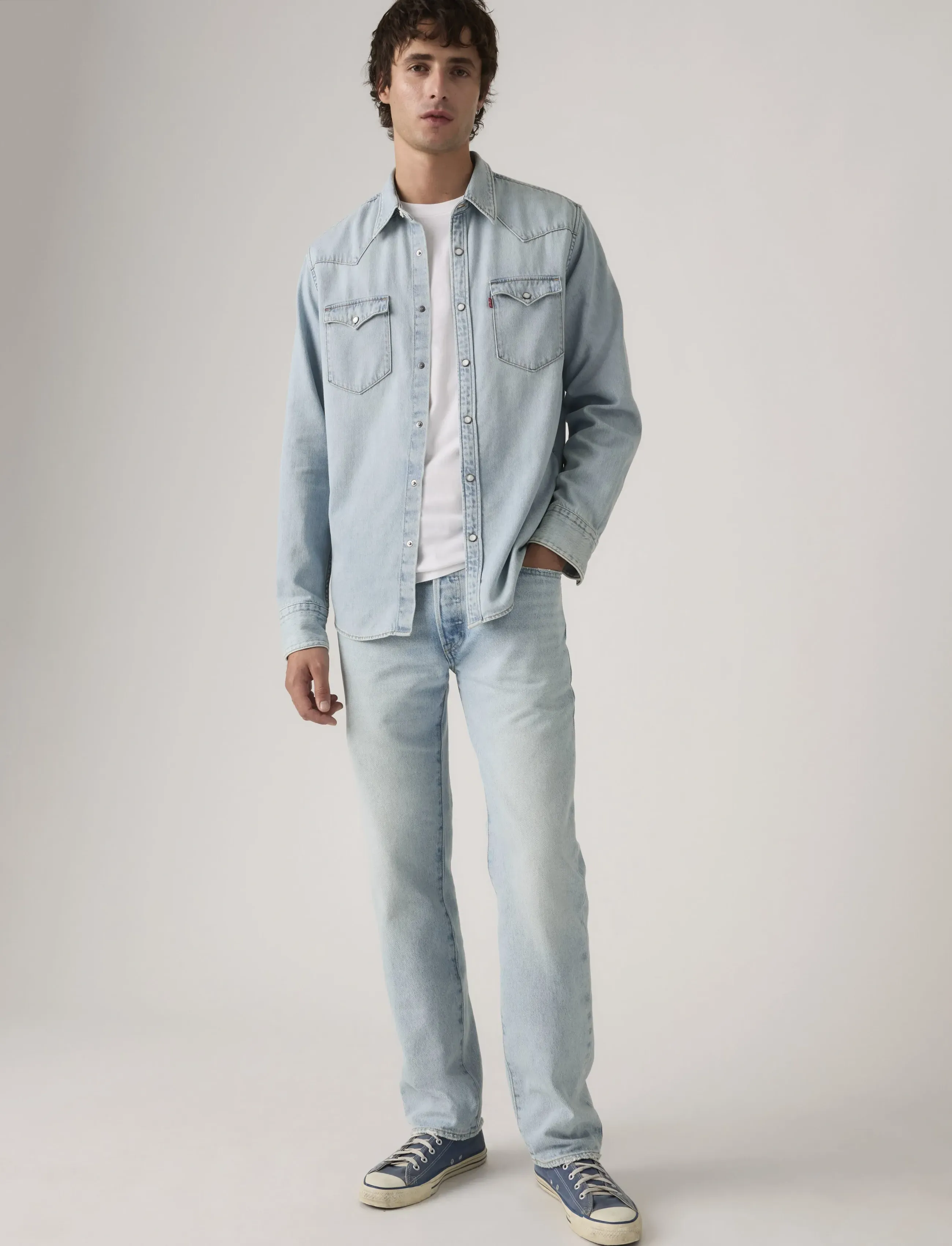LEVIS ® 501 Levisoriginal Texas Rides straight leg jeans herr – bild 5