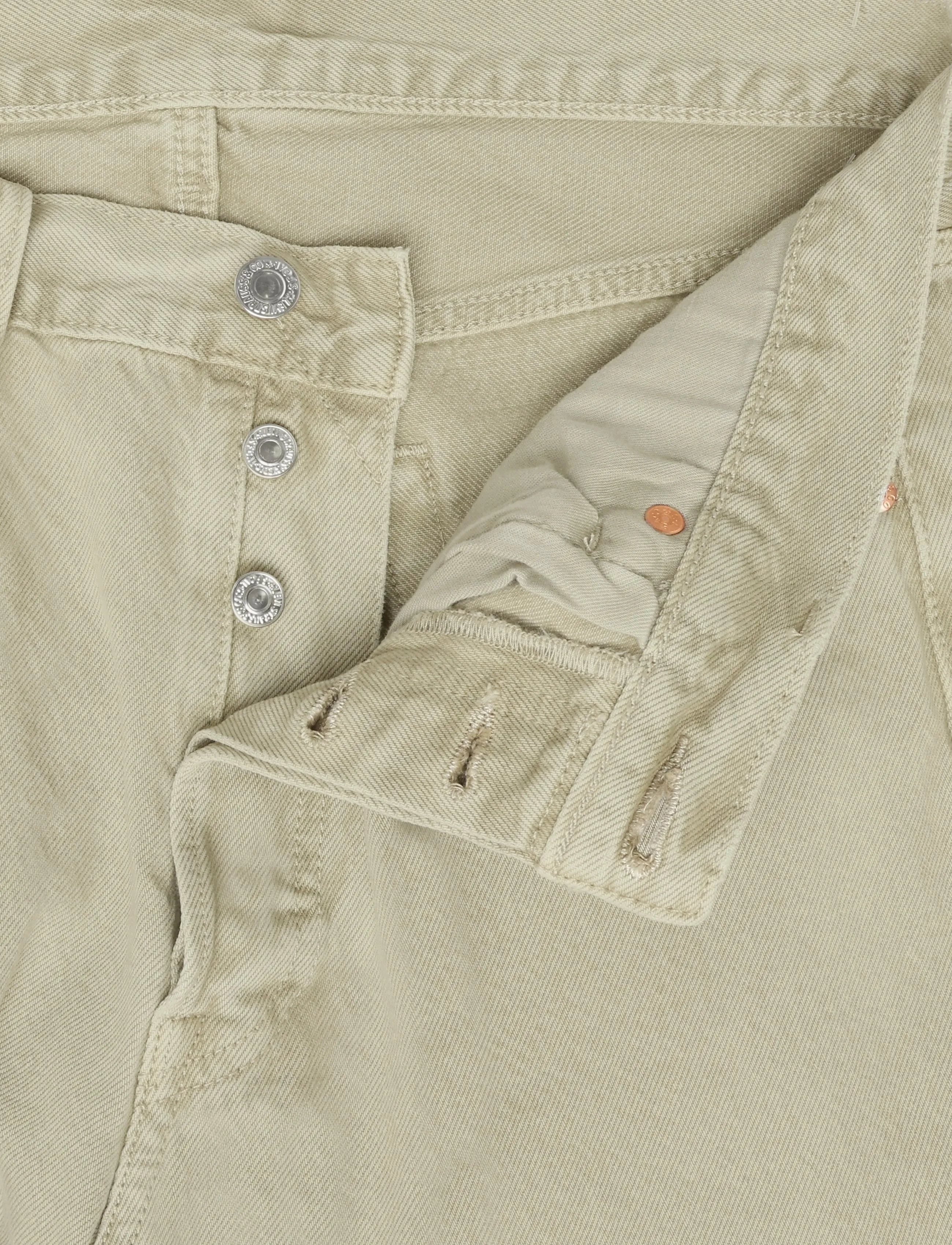 Levi's® - 501 LEVISORIGINAL YELLOW SAND - regular jeans - tans - 3