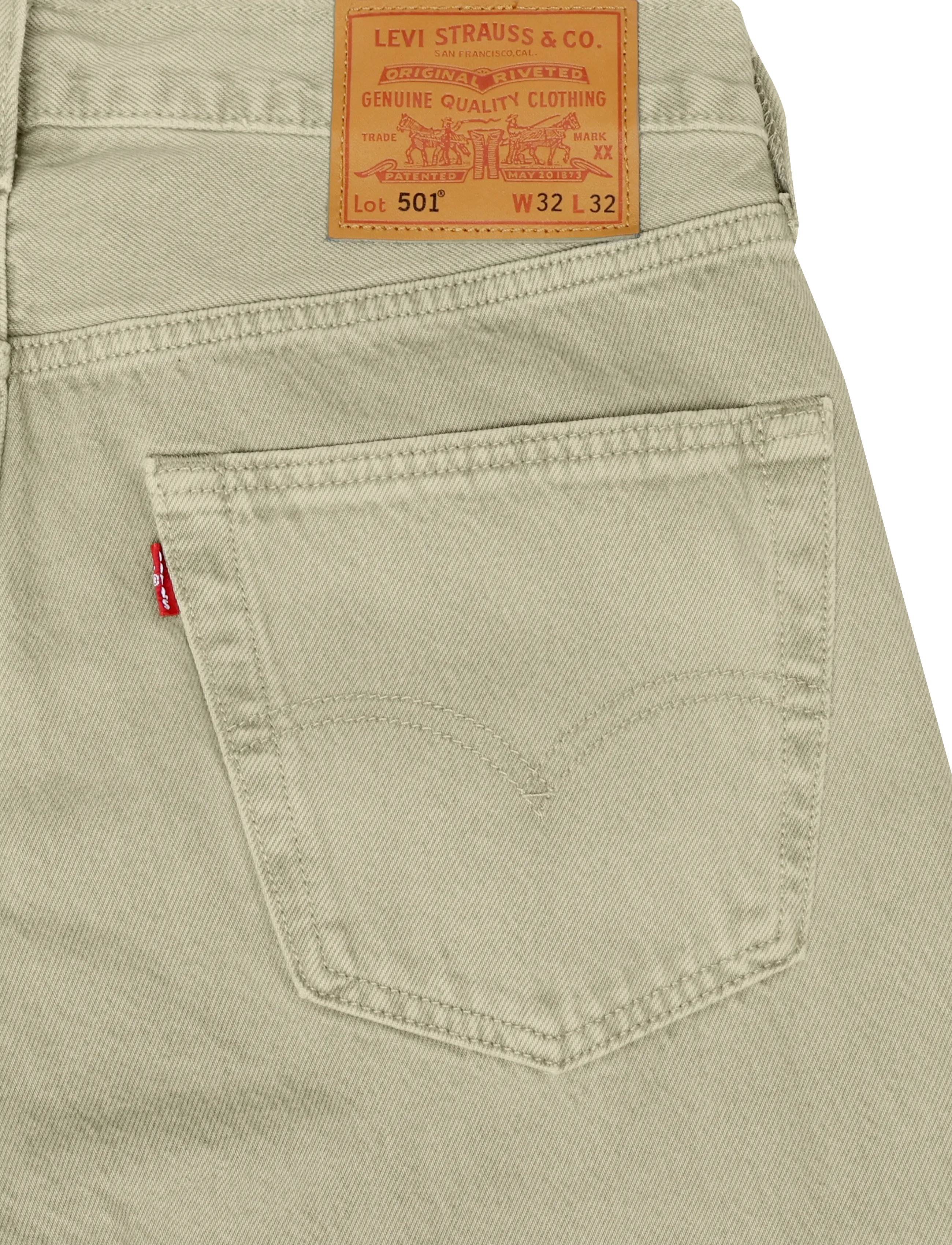 Levi's® - 501 LEVISORIGINAL YELLOW SAND - regular jeans - tans - 4