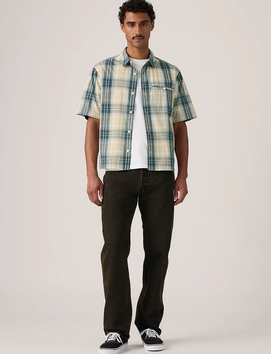Levi's® - 501 LEVISORIGINAL CALI CHOCOLA - regular jeans - browns - 0