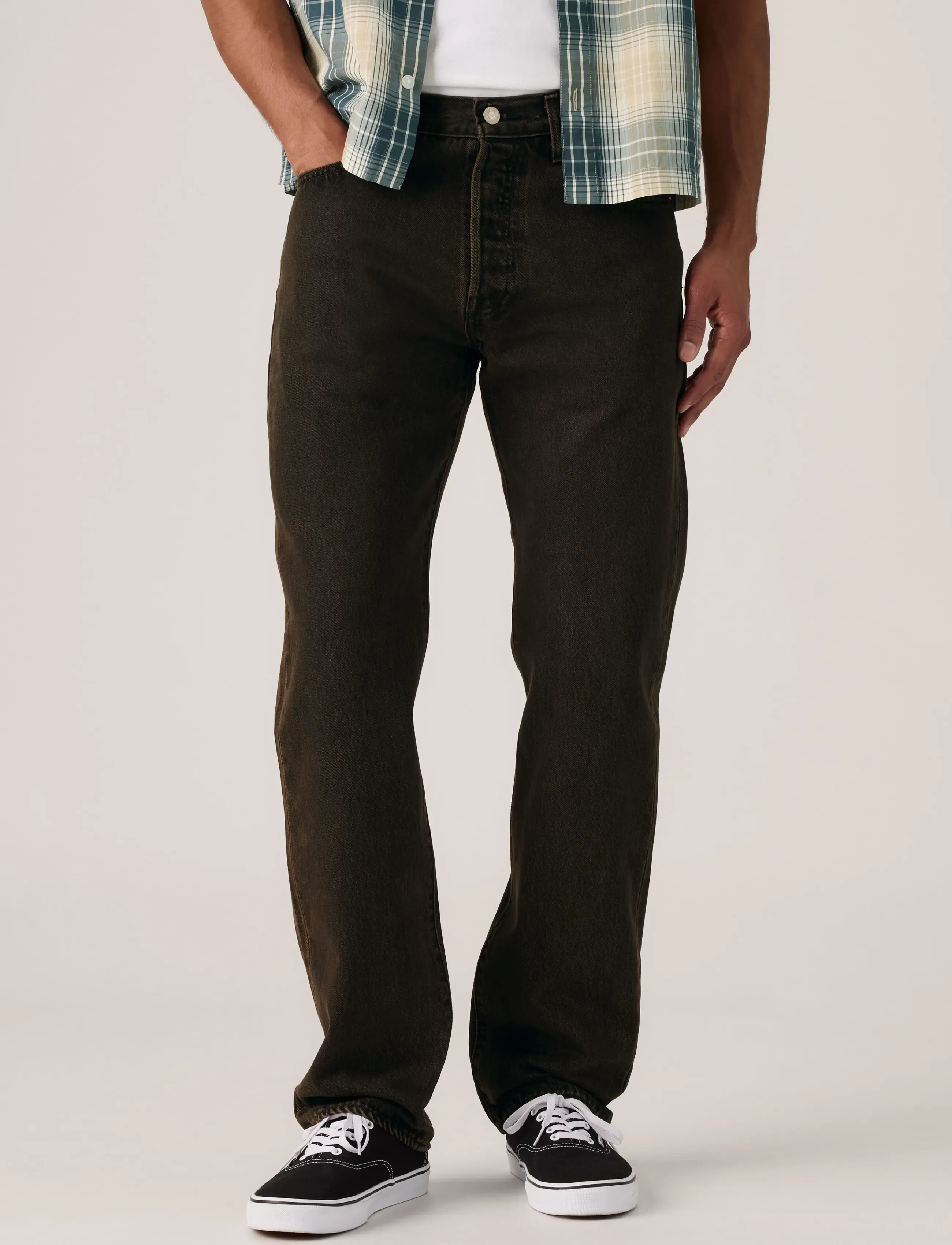 Levi's® - 501 LEVISORIGINAL CALI CHOCOLA - regular jeans - browns - 5