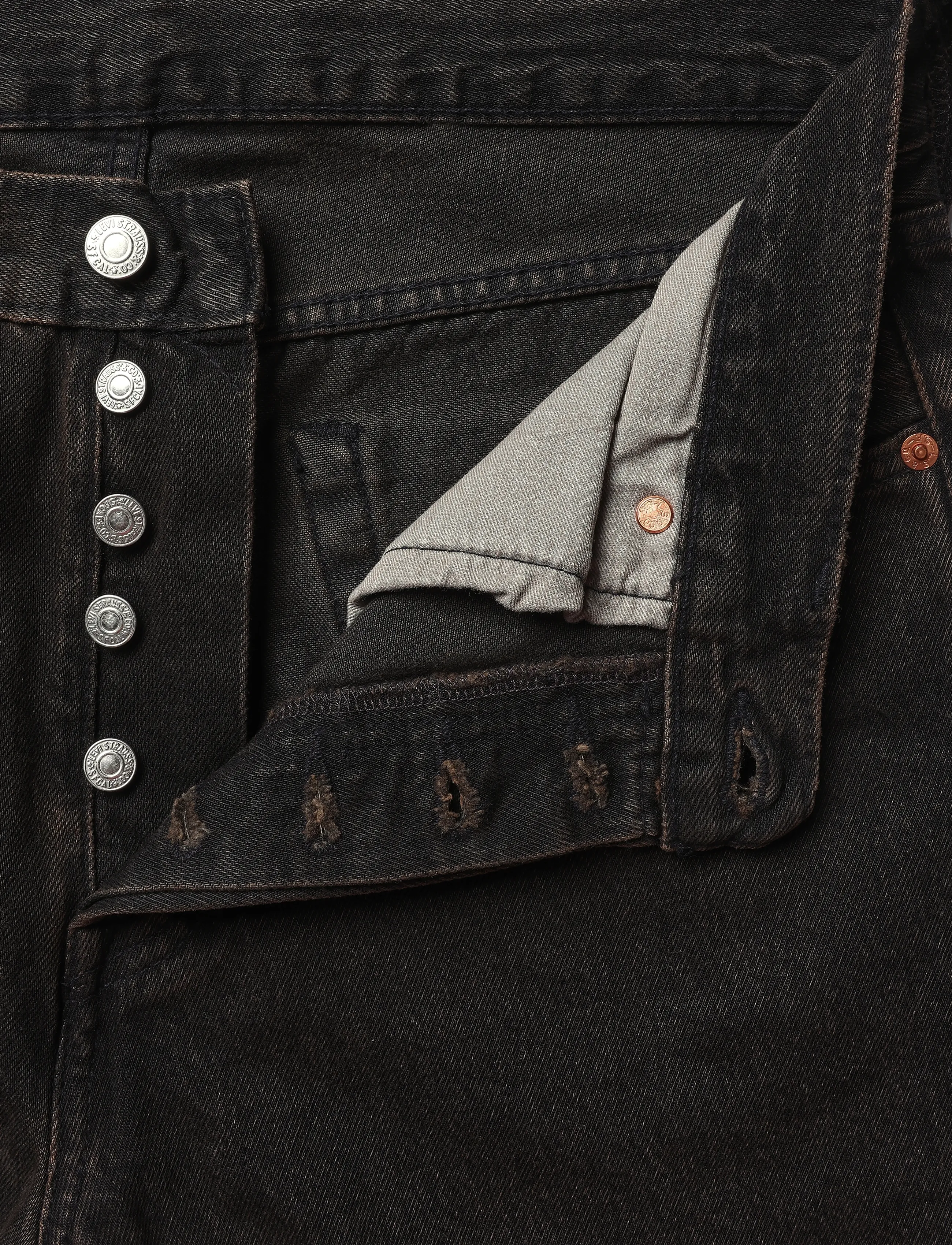 Levi's® - 501 LEVISORIGINAL CALI CHOCOLA - regular jeans - browns - 3
