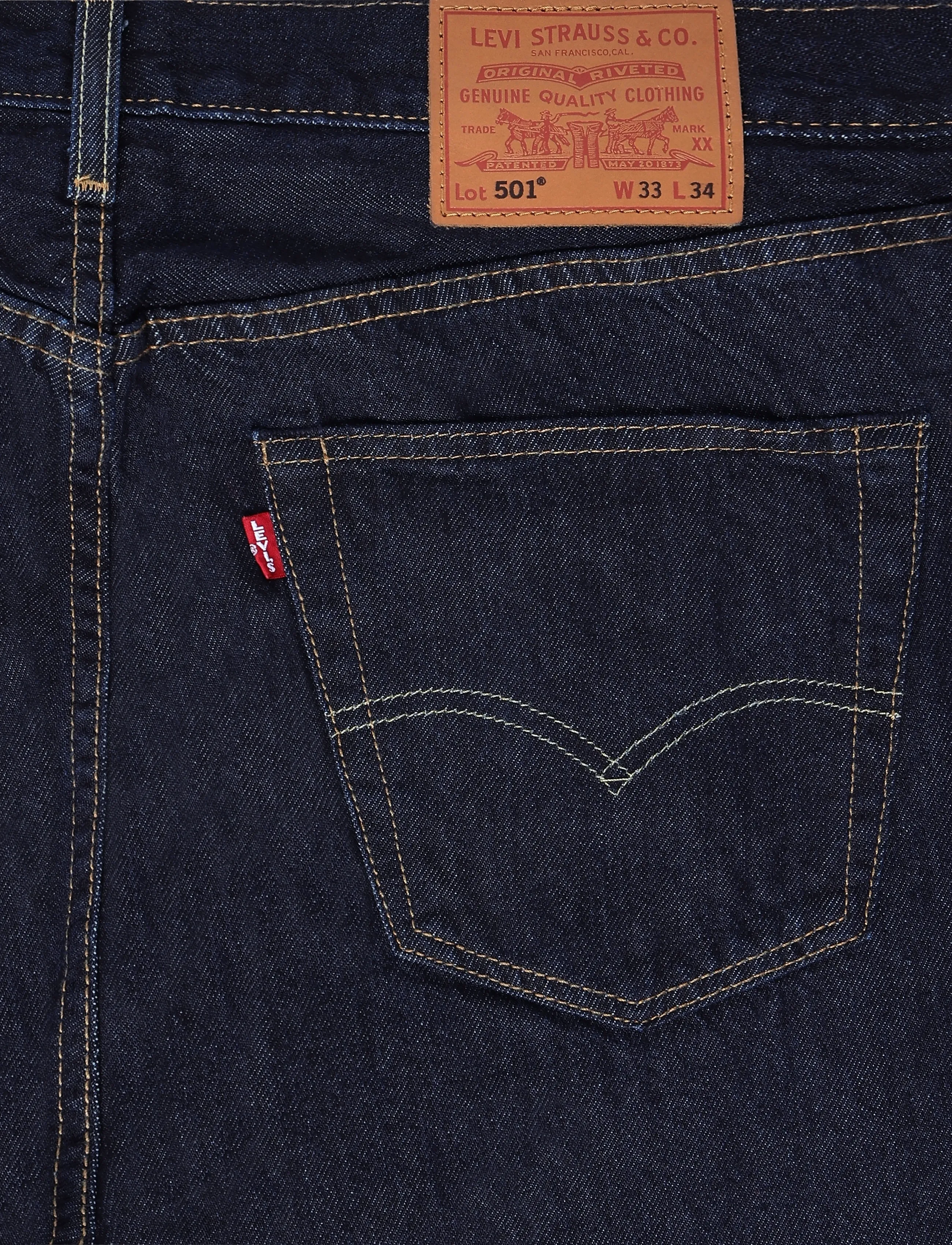 Levi's® - 501 LEVISORIGINAL ADAPT INDIGO - dark indigo - flat finish - 4