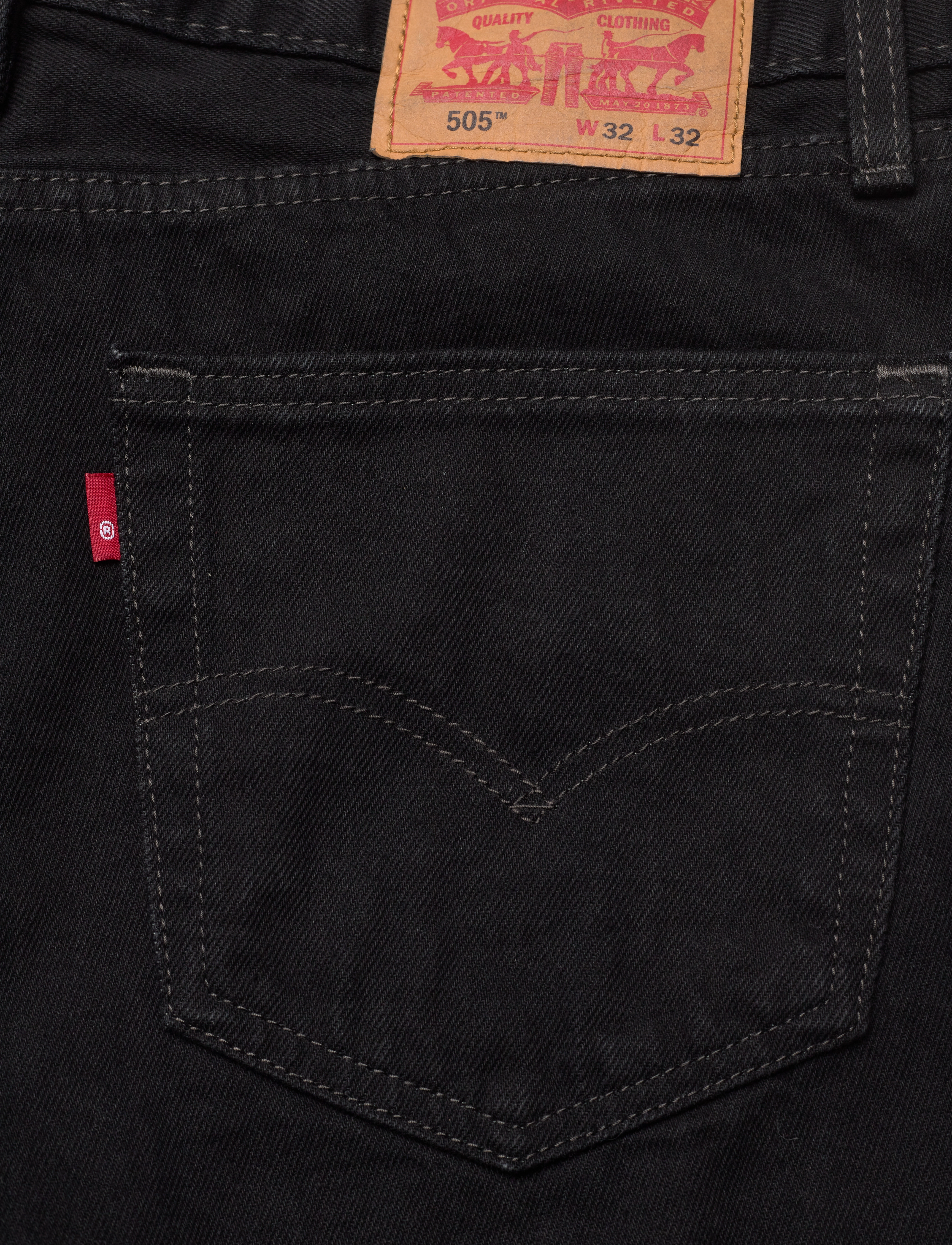 Levi's® - 505 REGULAR BLACK 37743 - hosen & jeans - blacks - 5