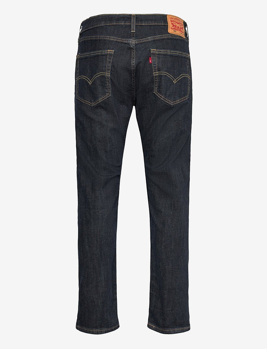 Levi's® - 505 REGULAR DARK RINSE - regular jeans - dark indigo - flat finish1 - 2