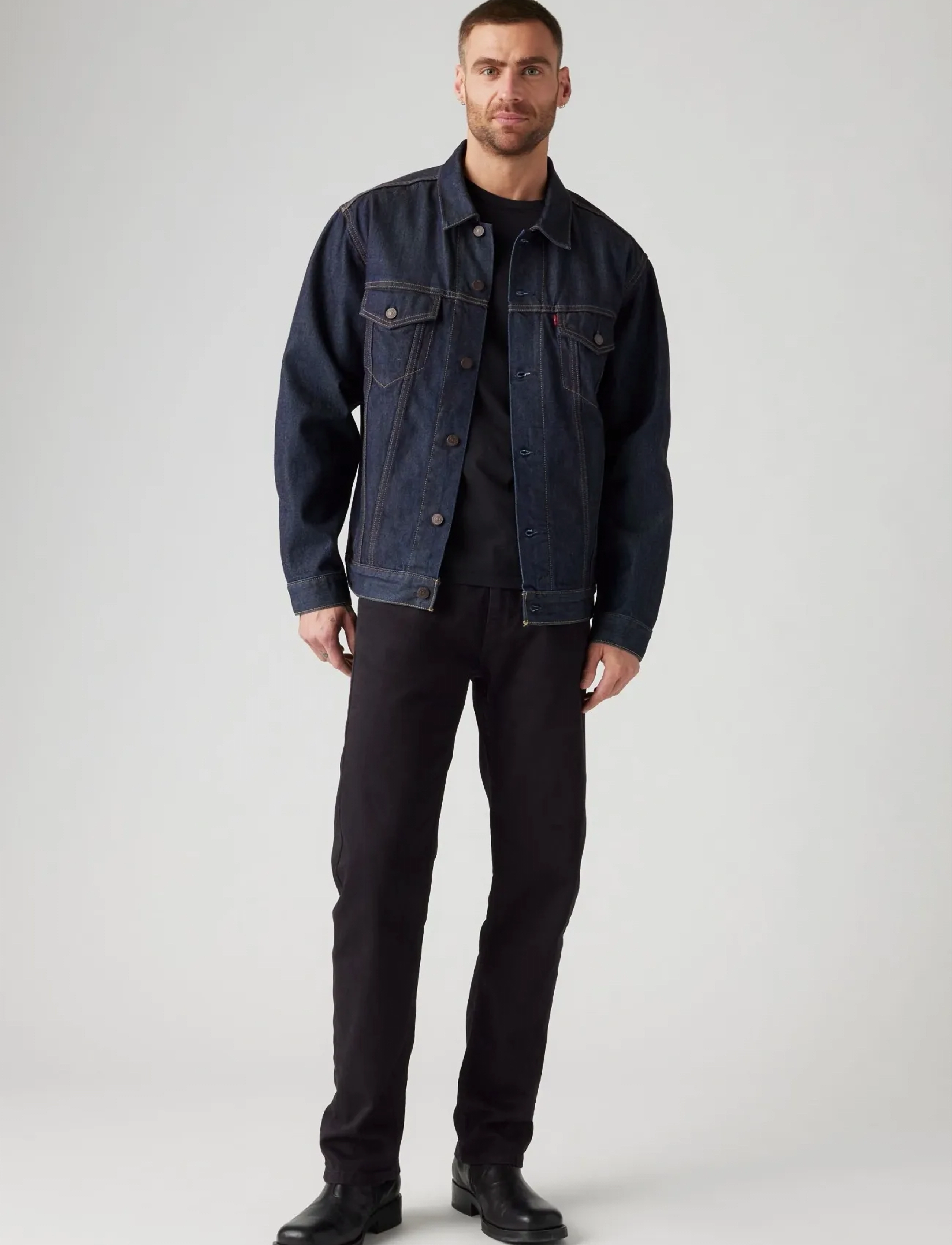 LEVI´S Men - 505 REGULAR NATIVE CALI - blacks - 0