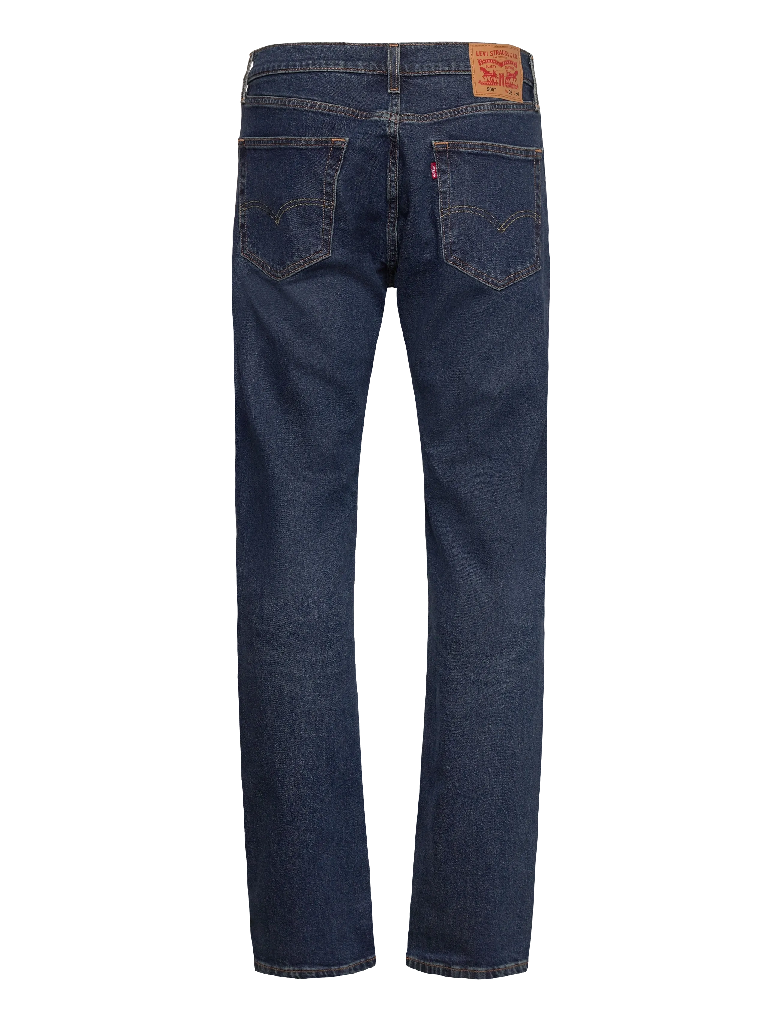 Levi's® - 505 REGULAR GOTH FOG ADV - tavalised teksad - dark indigo - flat finish - 2
