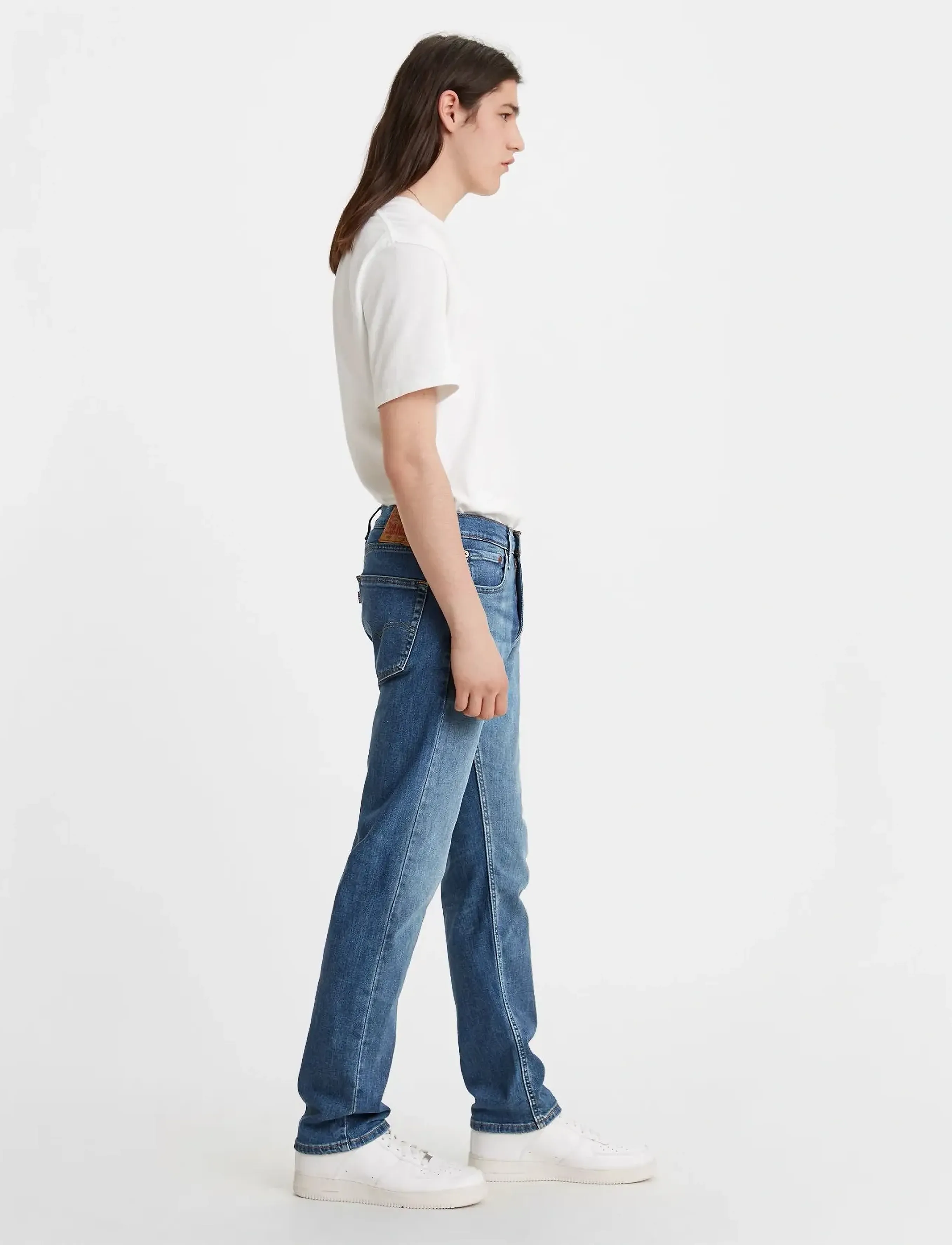 Levi's® - 505 REGULAR GOTH FOG ADV - tavalised teksad - dark indigo - flat finish - 3