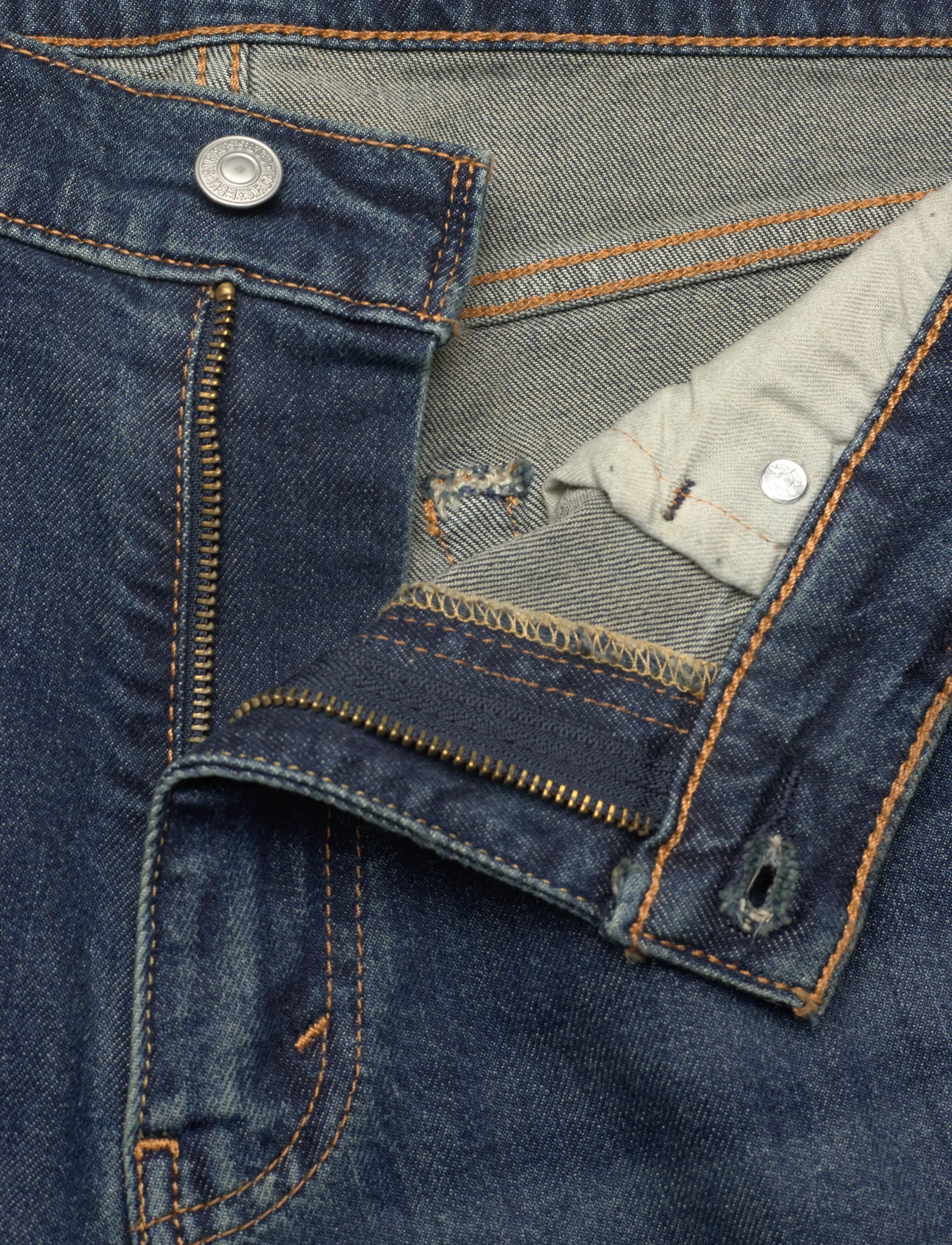 Levi's® - 505 REGULAR GOTH FOG ADV - tavalised teksad - dark indigo - flat finish - 5