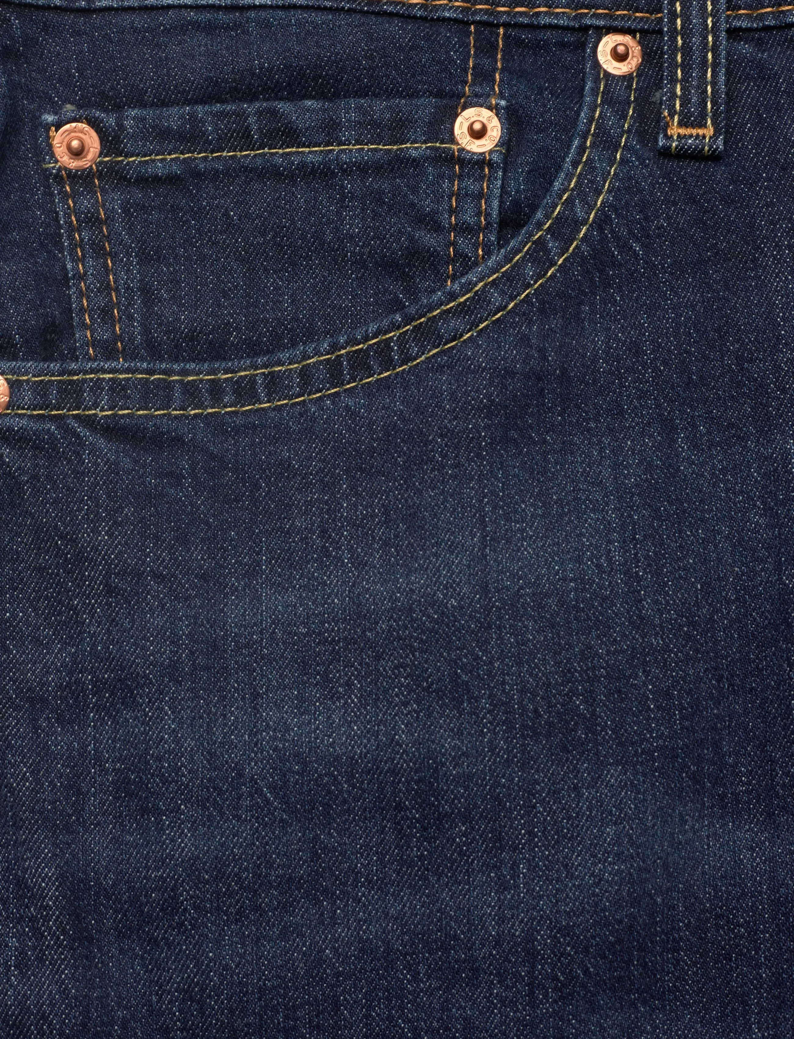 Levi's® - 505 REGULAR NAIL LOOP KNOT - bukser & jeans - dark indigo - worn in - 4