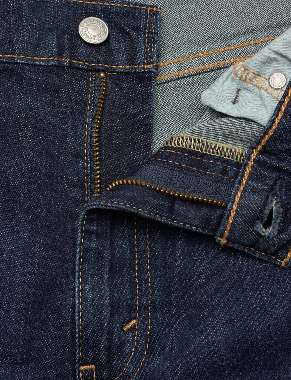 Levi's® - 505 REGULAR NAIL LOOP KNOT - regular jeans - dark indigo - worn in - 5