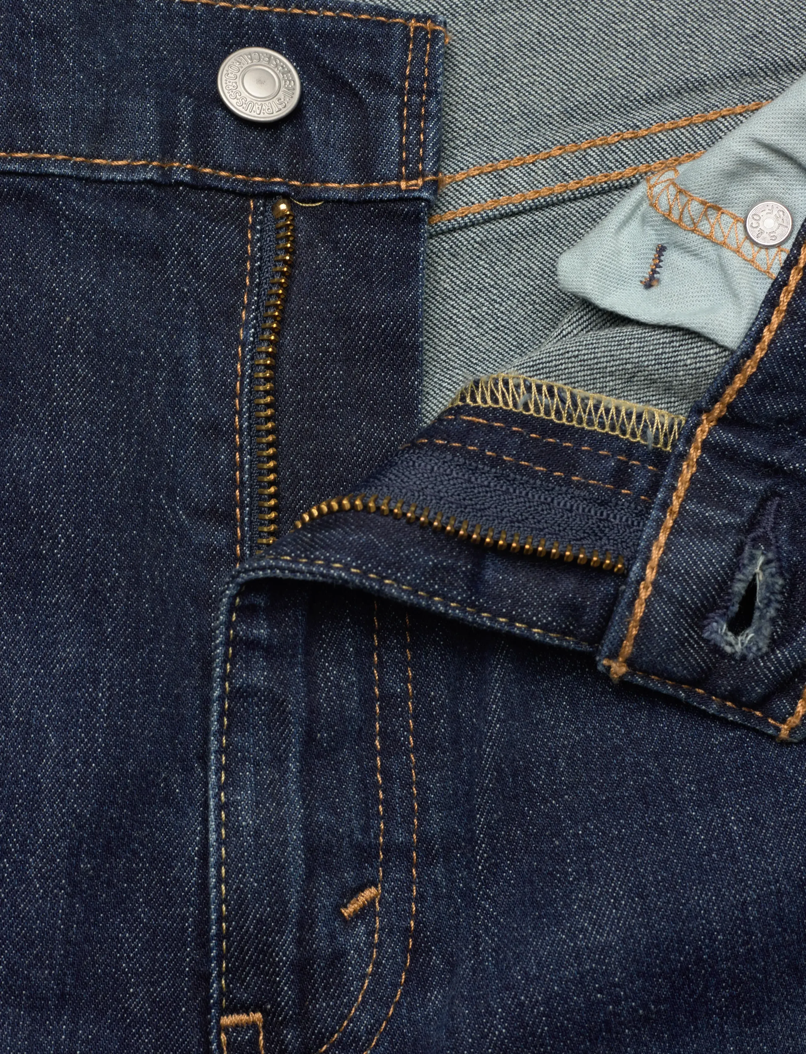 Levi's® - 505 REGULAR NAIL LOOP KNOT - bukser & jeans - dark indigo - worn in - 5