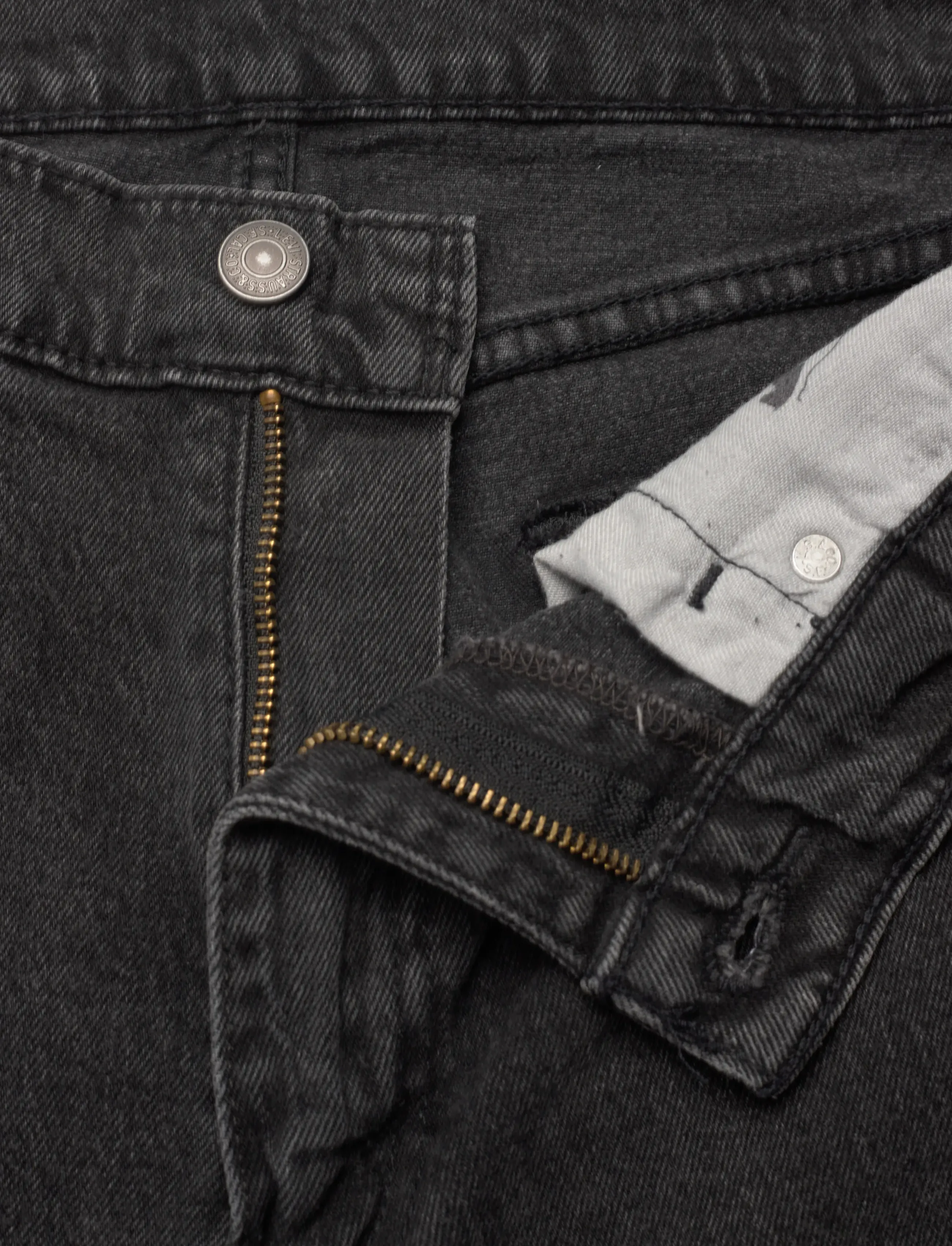 Levi's® - 505 REGULAR FLY ON THE WALL - blacks - 4