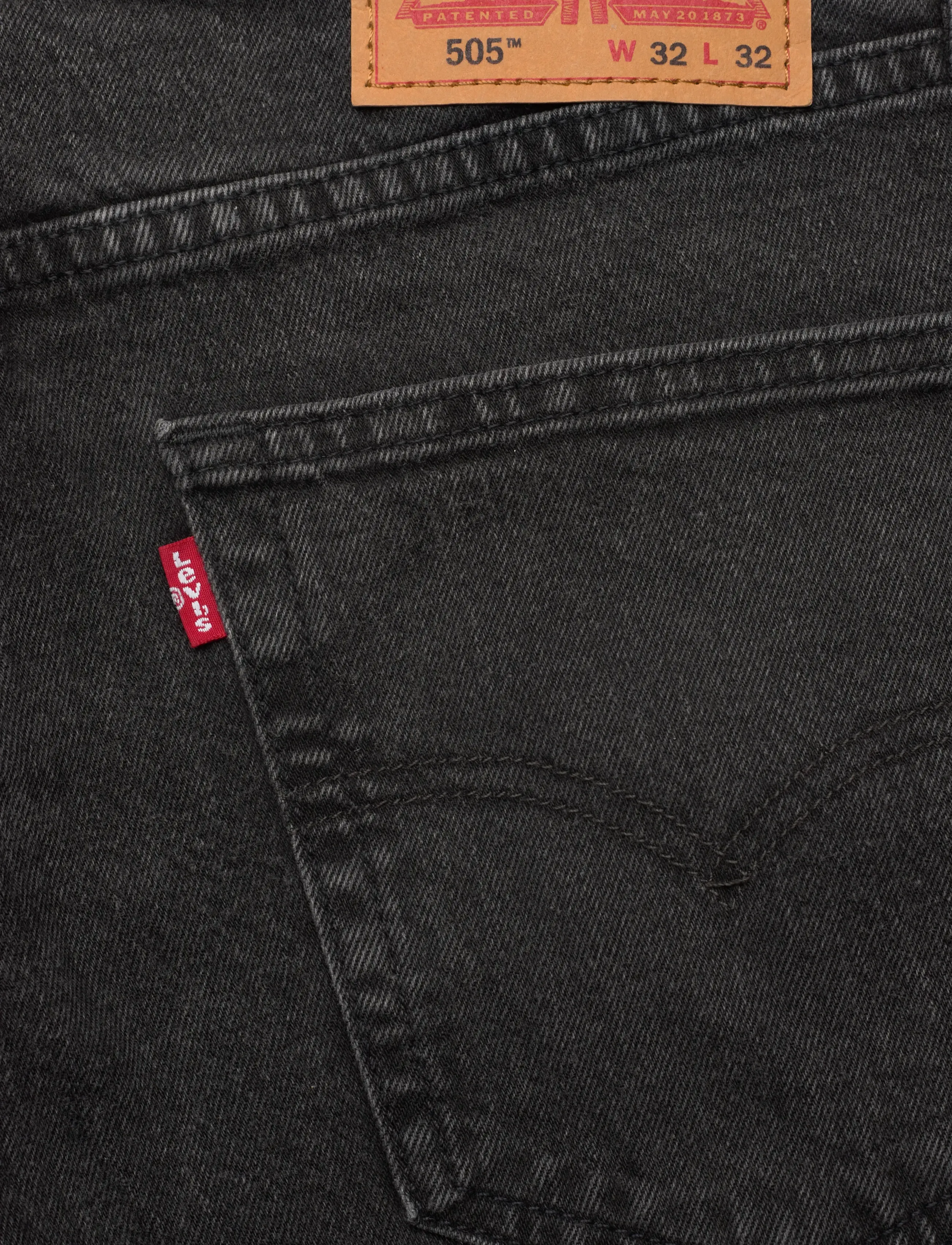 Levi's® - 505 REGULAR FLY ON THE WALL - blacks - 5