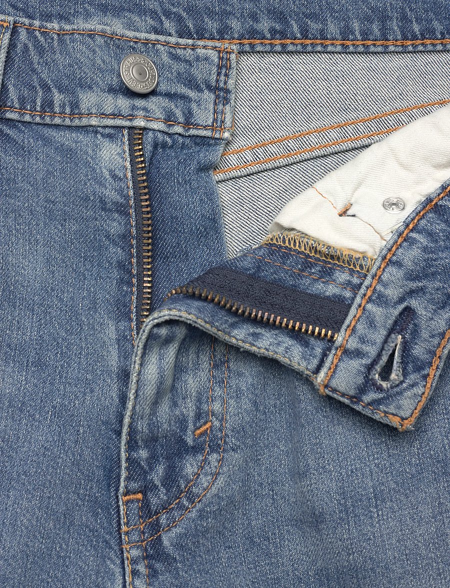 Levi's® - 505 REGULAR HATS OFF - regular jeans - med indigo - worn in - 4