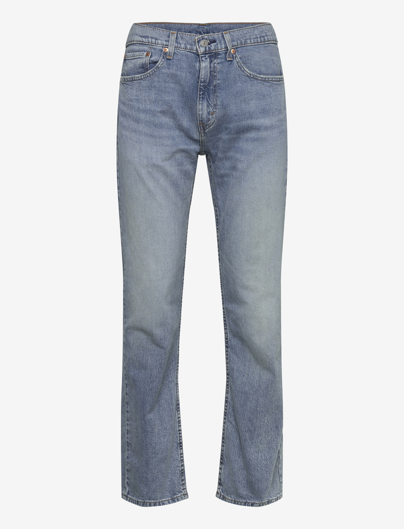Levi's® - 505 REGULAR HOLE IN THE WALL - regular jeans - med indigo - worn in - 1