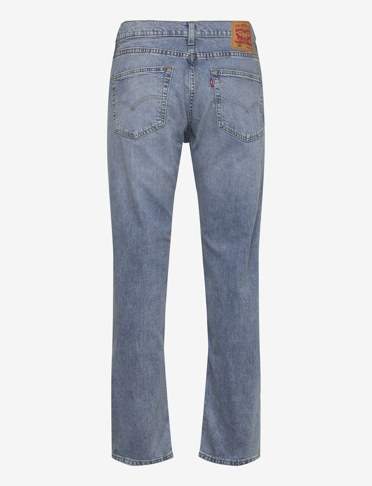 Levi's® - 505 REGULAR HOLE IN THE WALL - regular jeans - med indigo - worn in - 2