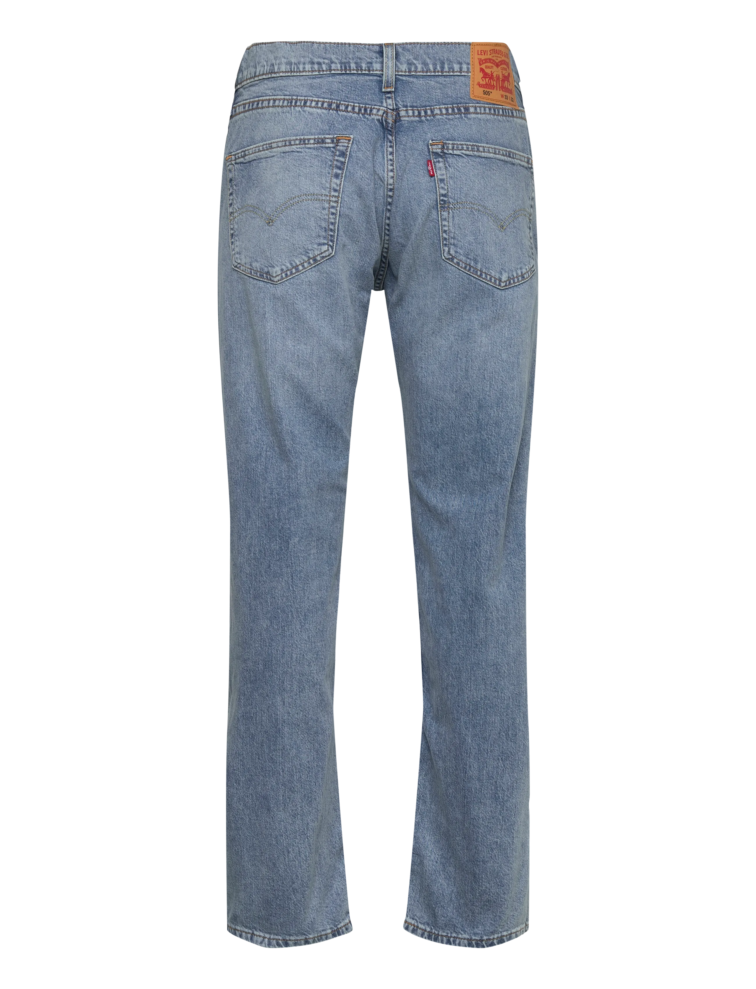 Levi's® - 505 REGULAR HOLE IN THE WALL - regular jeans - med indigo - worn in - 2