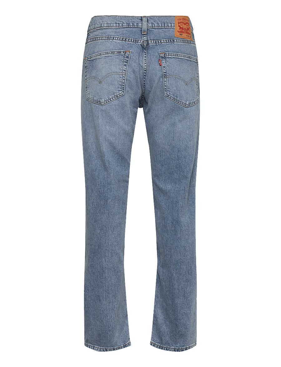 Levi's® - 505 REGULAR HOLE IN THE WALL - klassikalised teksad - med indigo - worn in - 2