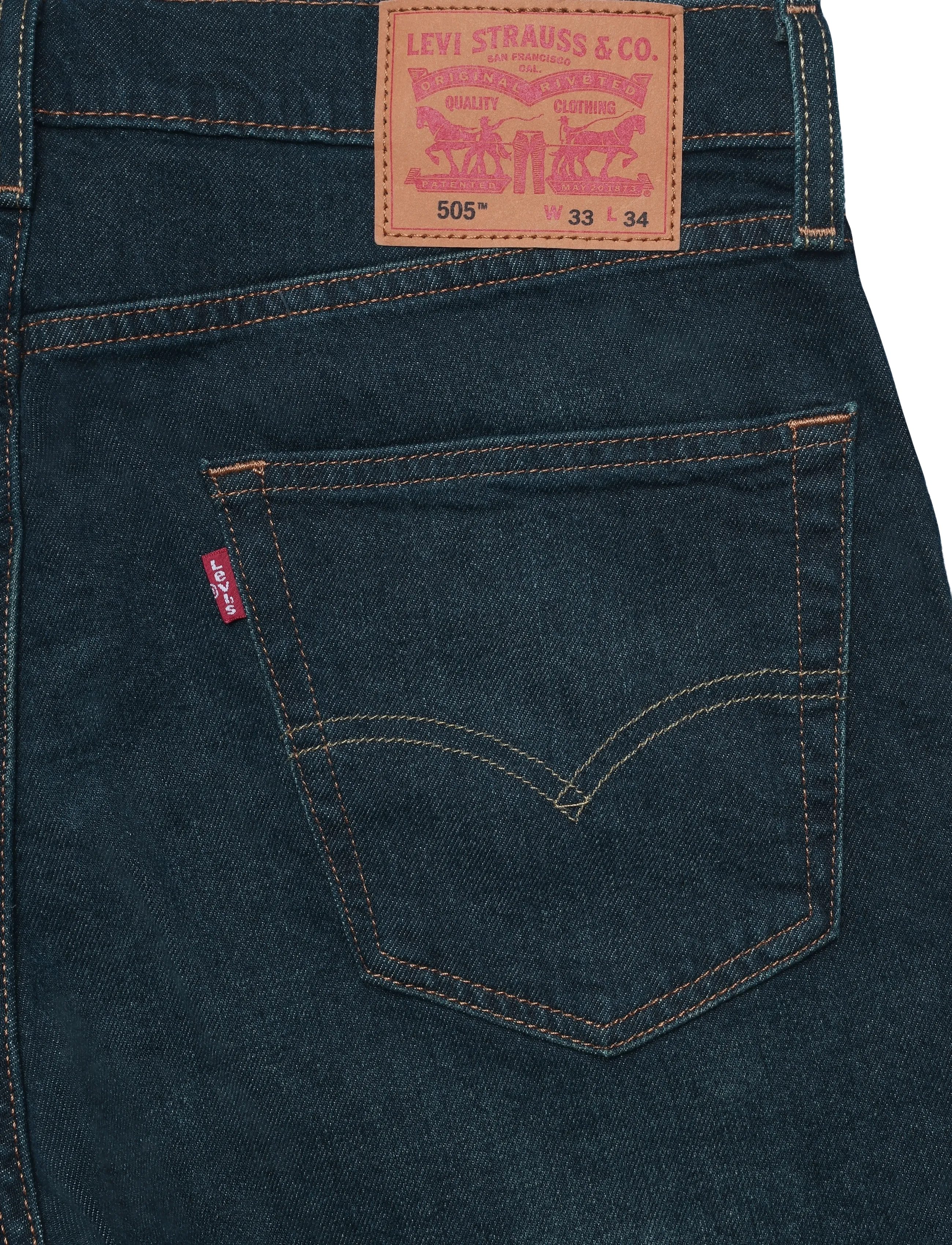 Levi's® - 505 REGULAR FIELD WORK - bukser & jeans - greens - 4