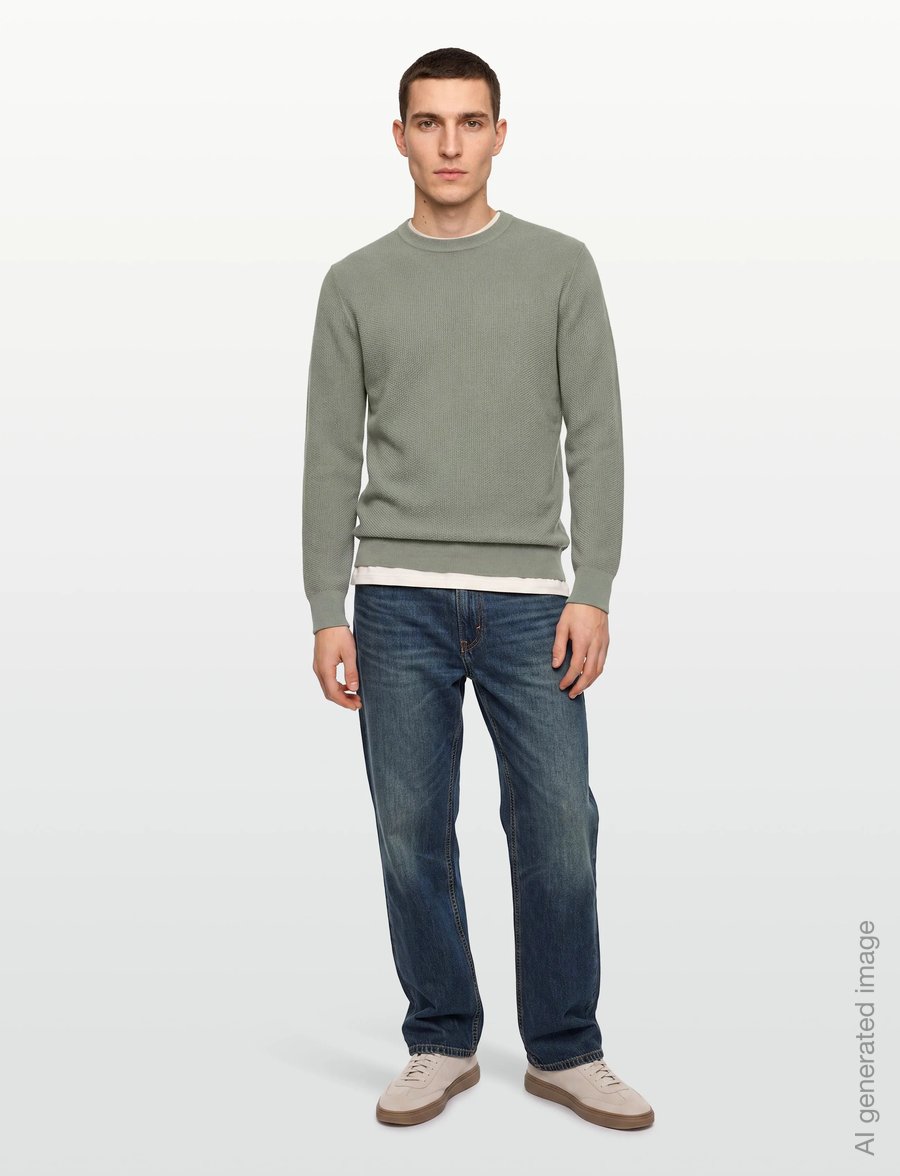 Levi's® - 505 REGULAR RIVER BANK COOL - regular jeans - dark indigo - worn in - 0