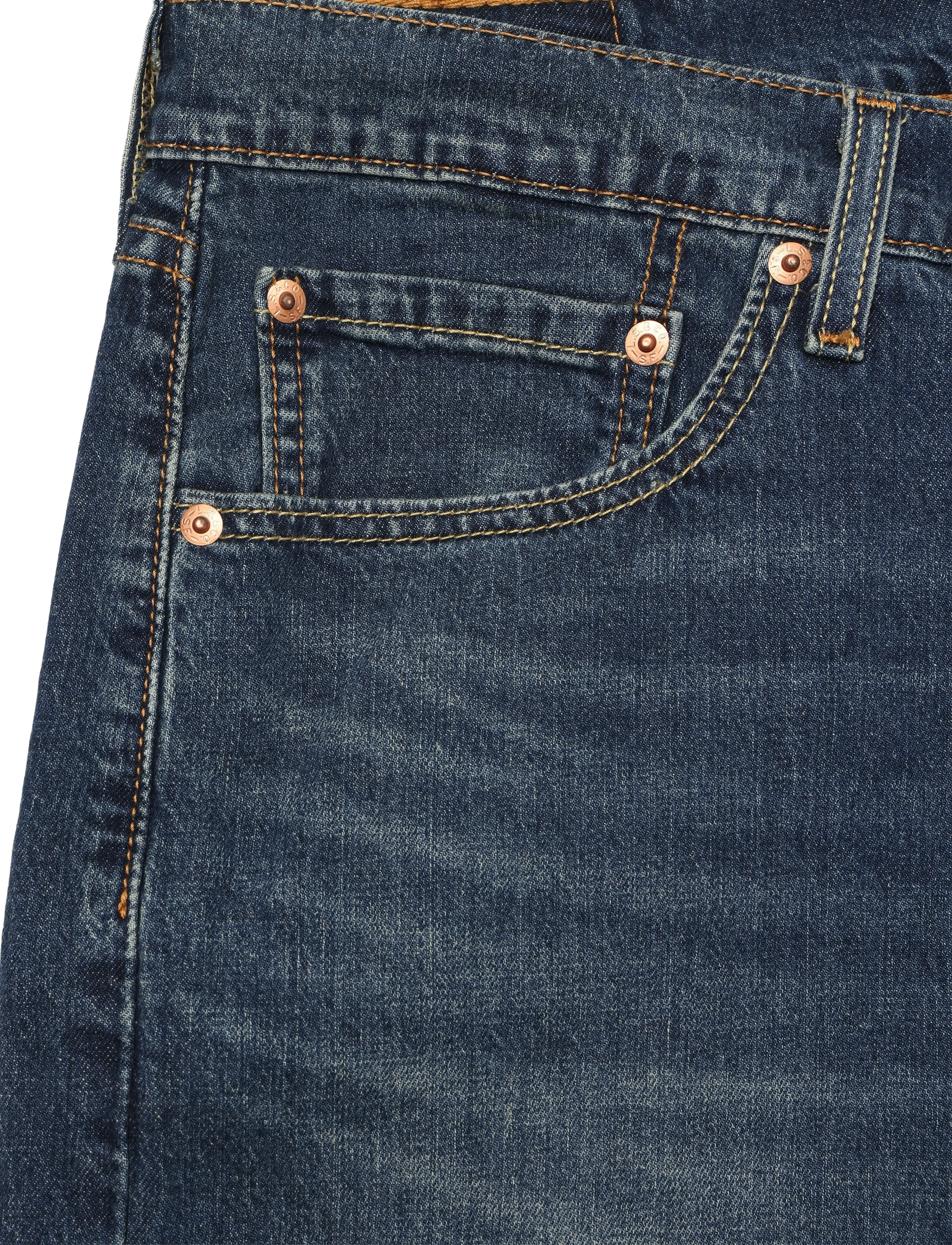Levi's® - 505 REGULAR RIVER BANK COOL - normale jeans - dark indigo - worn in - 2