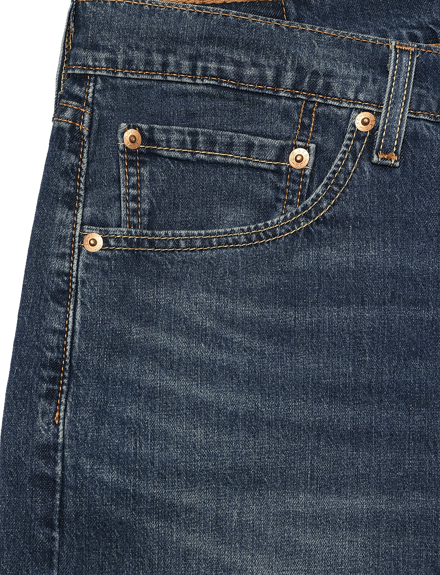 Levi's® - 505 REGULAR RIVER BANK COOL - normale jeans - dark indigo - worn in - 2