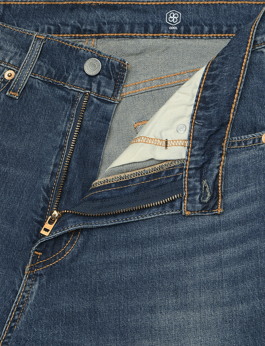 Levi's® - 505 REGULAR RIVER BANK COOL - normale jeans - dark indigo - worn in - 3