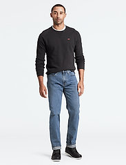 LEVI´S Men - 514 STRAIGHT STONEWASH STRETCH - regular jeans - med indigo - flat finish - 0